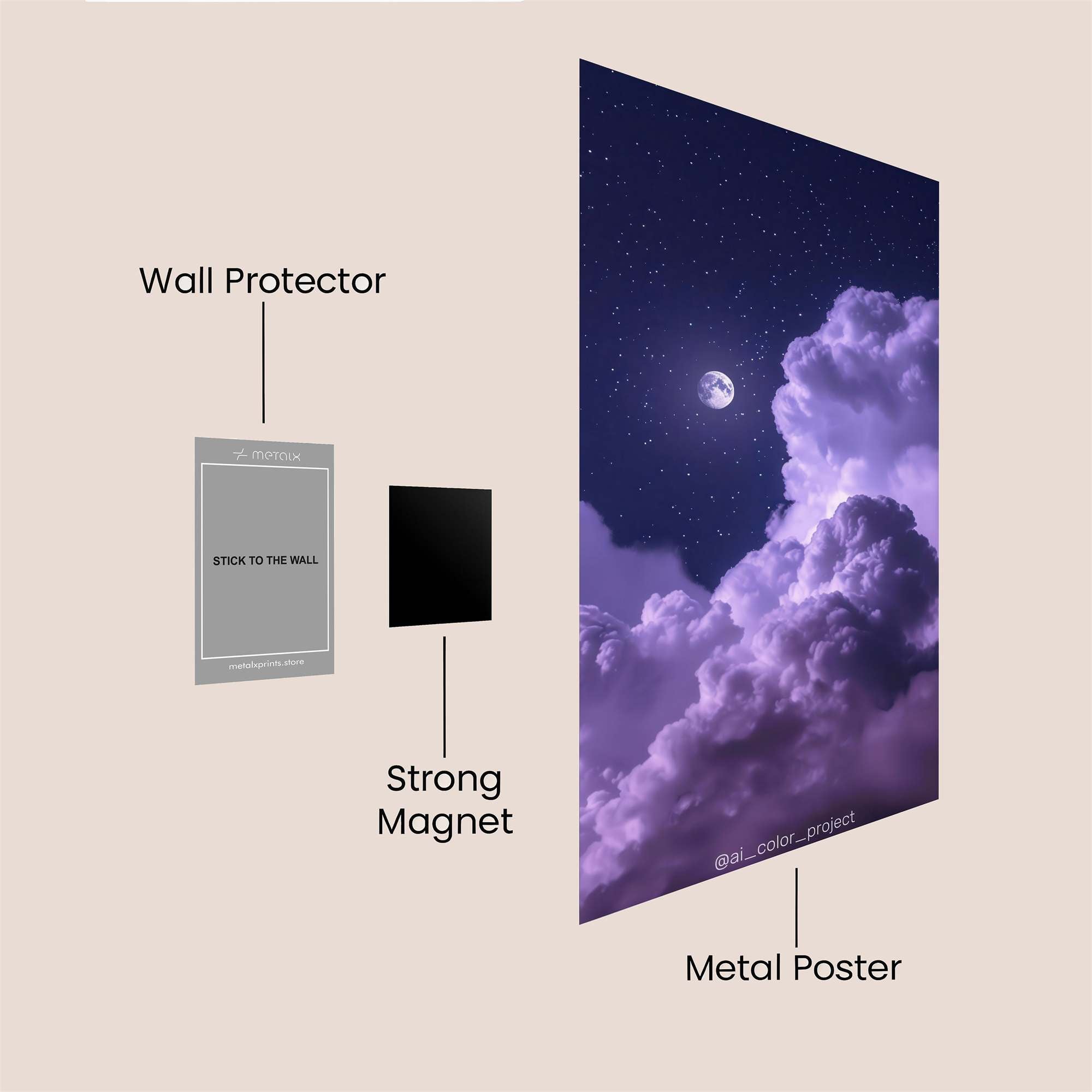 Sobek Enigmatic Safe Wall Magnetic / M