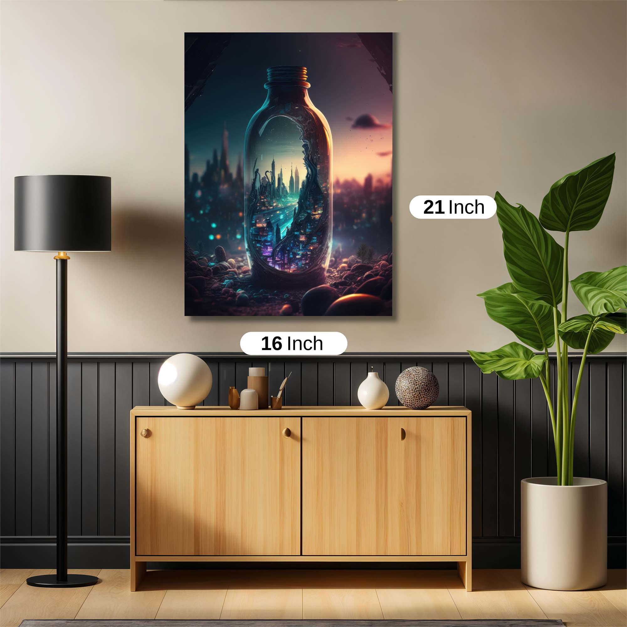 Wolves Clash Safe Wall Magnetic / M