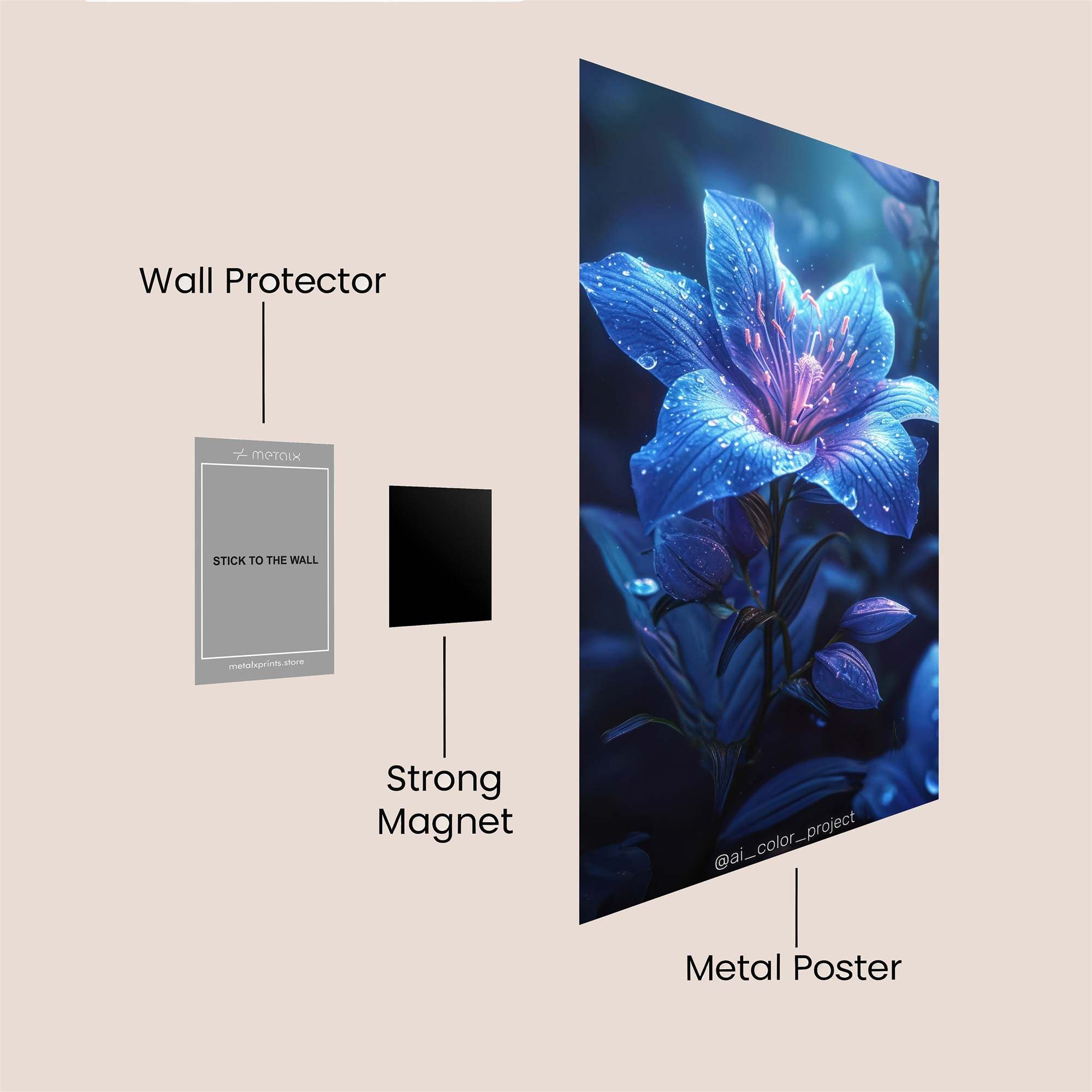 Phoenix Radiant Safe Wall Magnetic / M