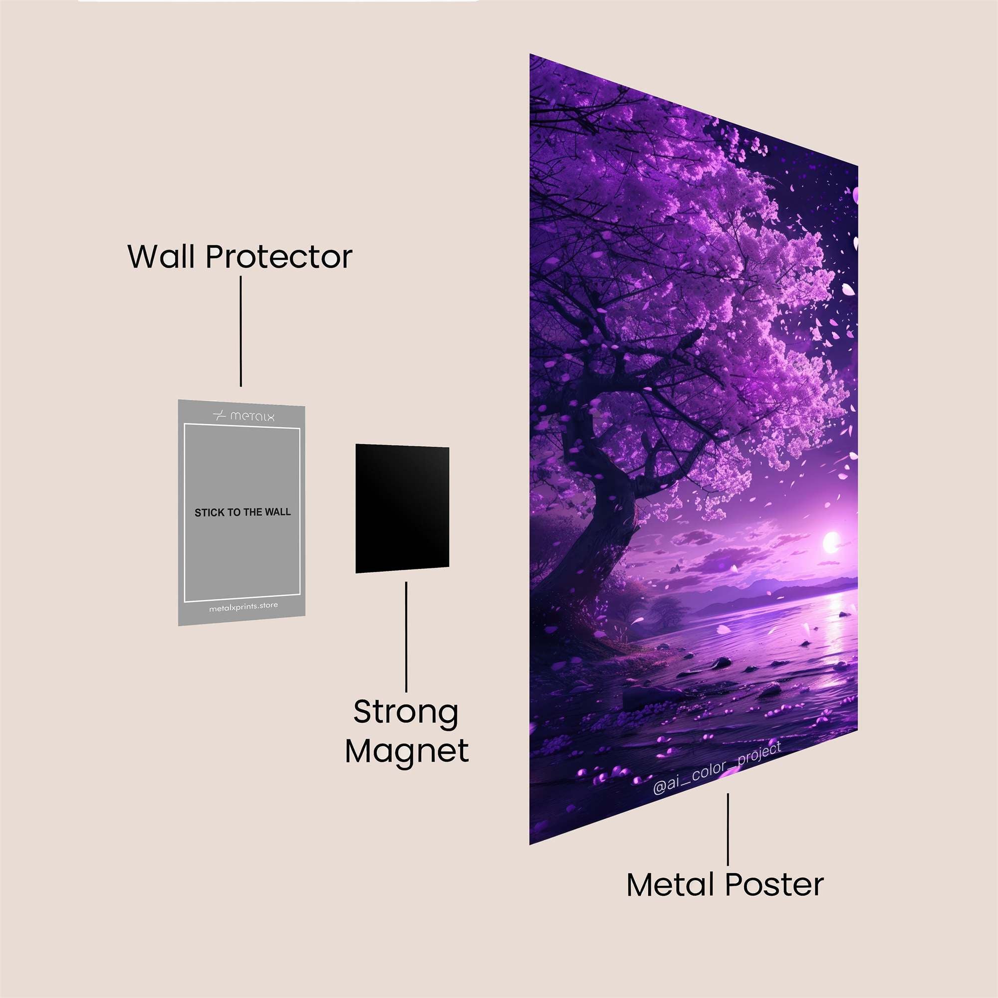SableMystic Safe Wall Magnetic / M
