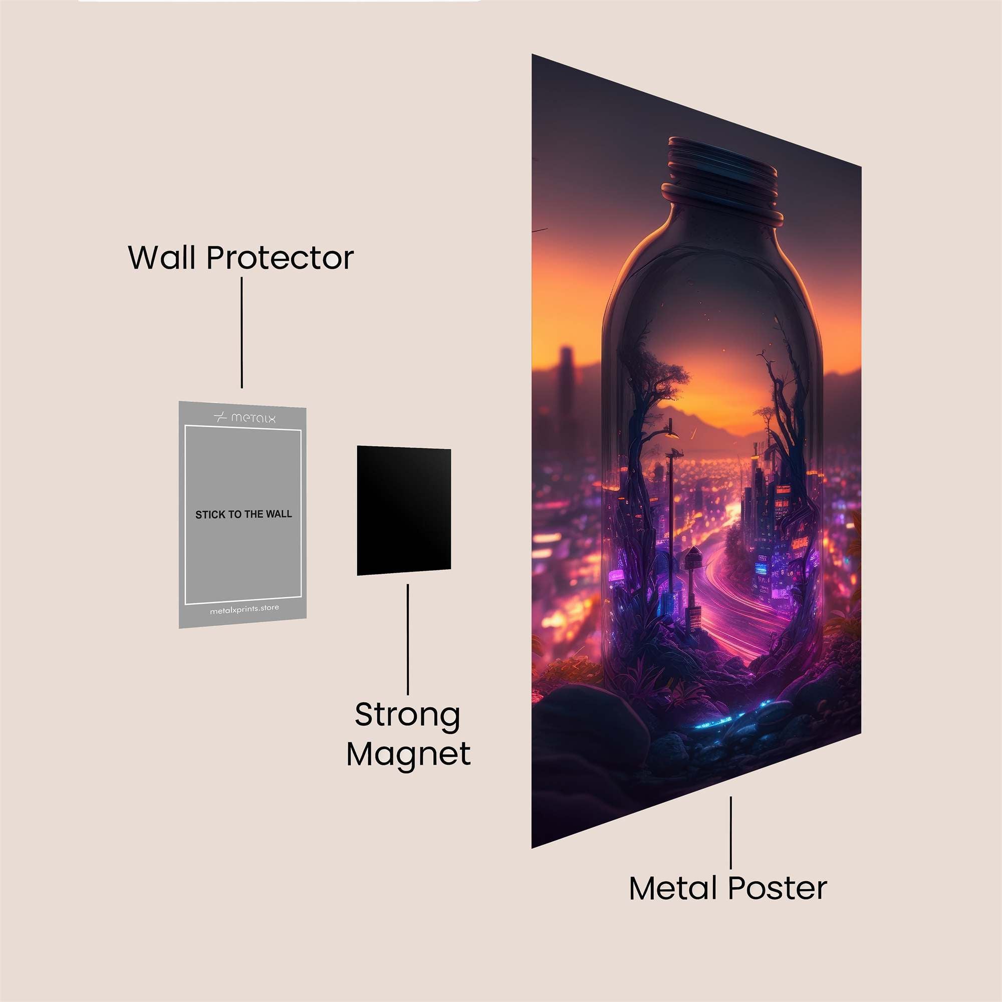 Phoenix Duality Safe Wall Magnetic / M