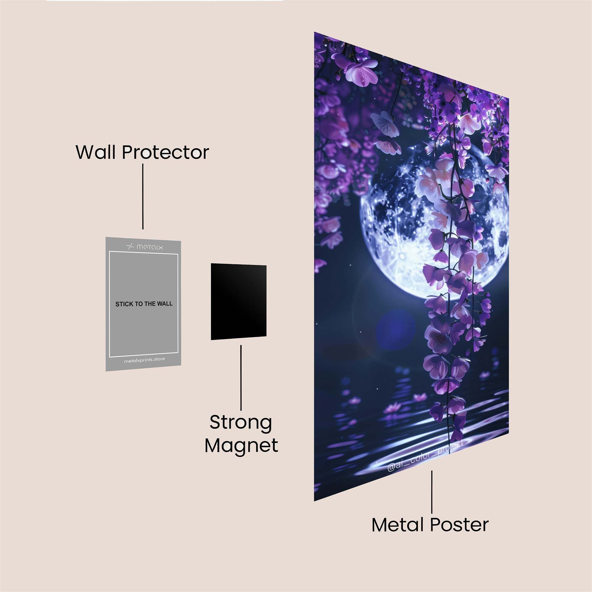 Egg Ignition Safe Wall Magnetic / M