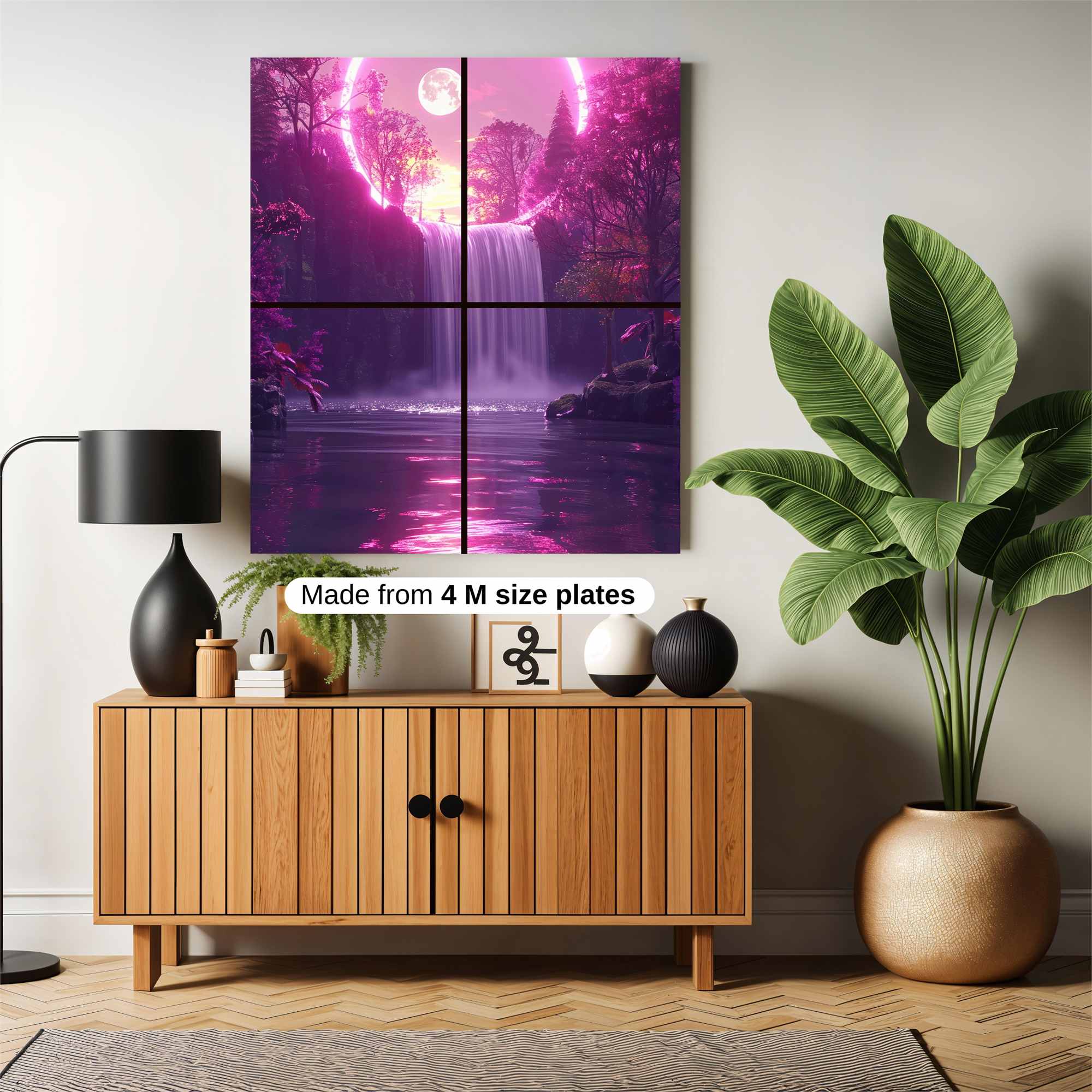 Volcano Eruption Safe Wall Magnetic / M