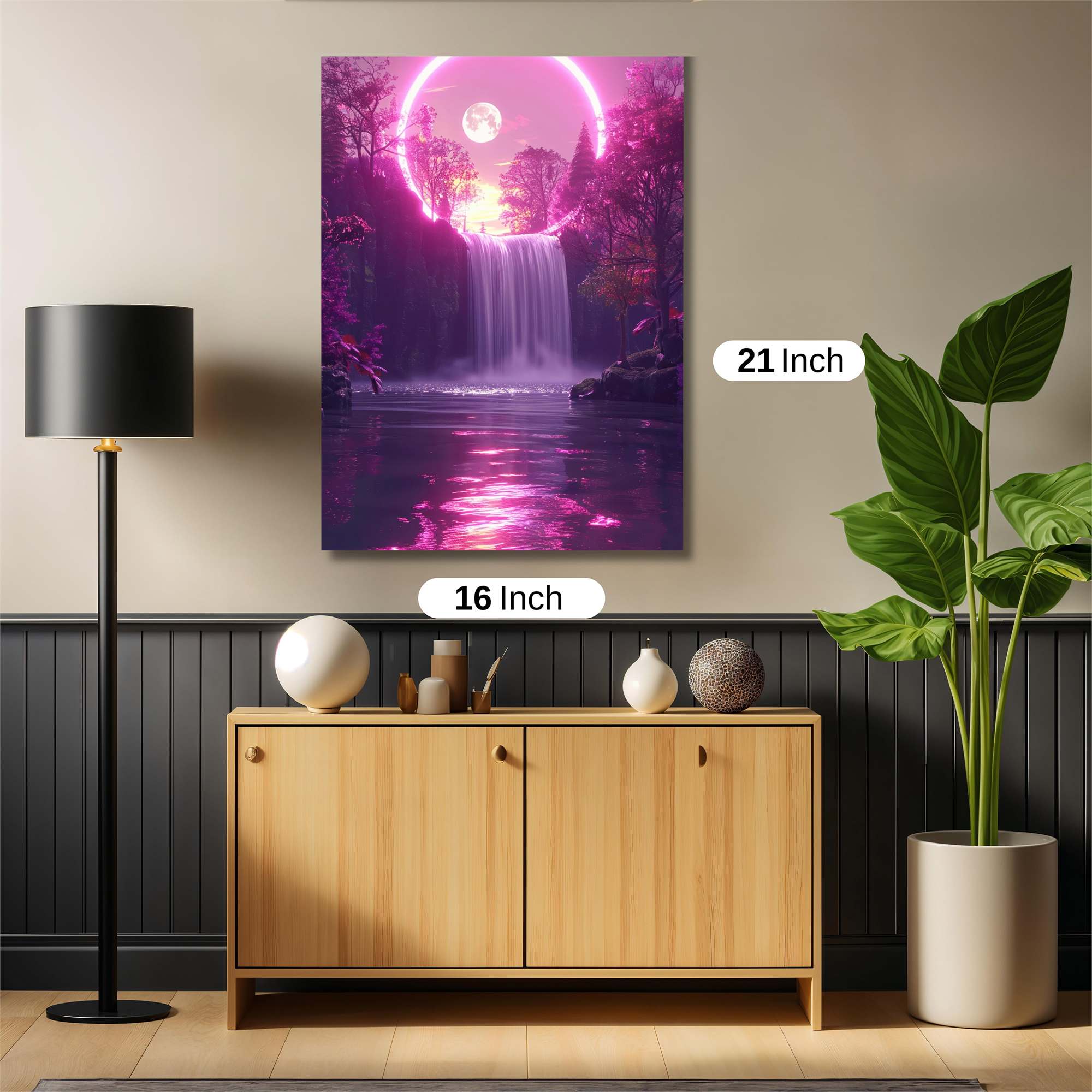 Volcano Eruption Safe Wall Magnetic / M