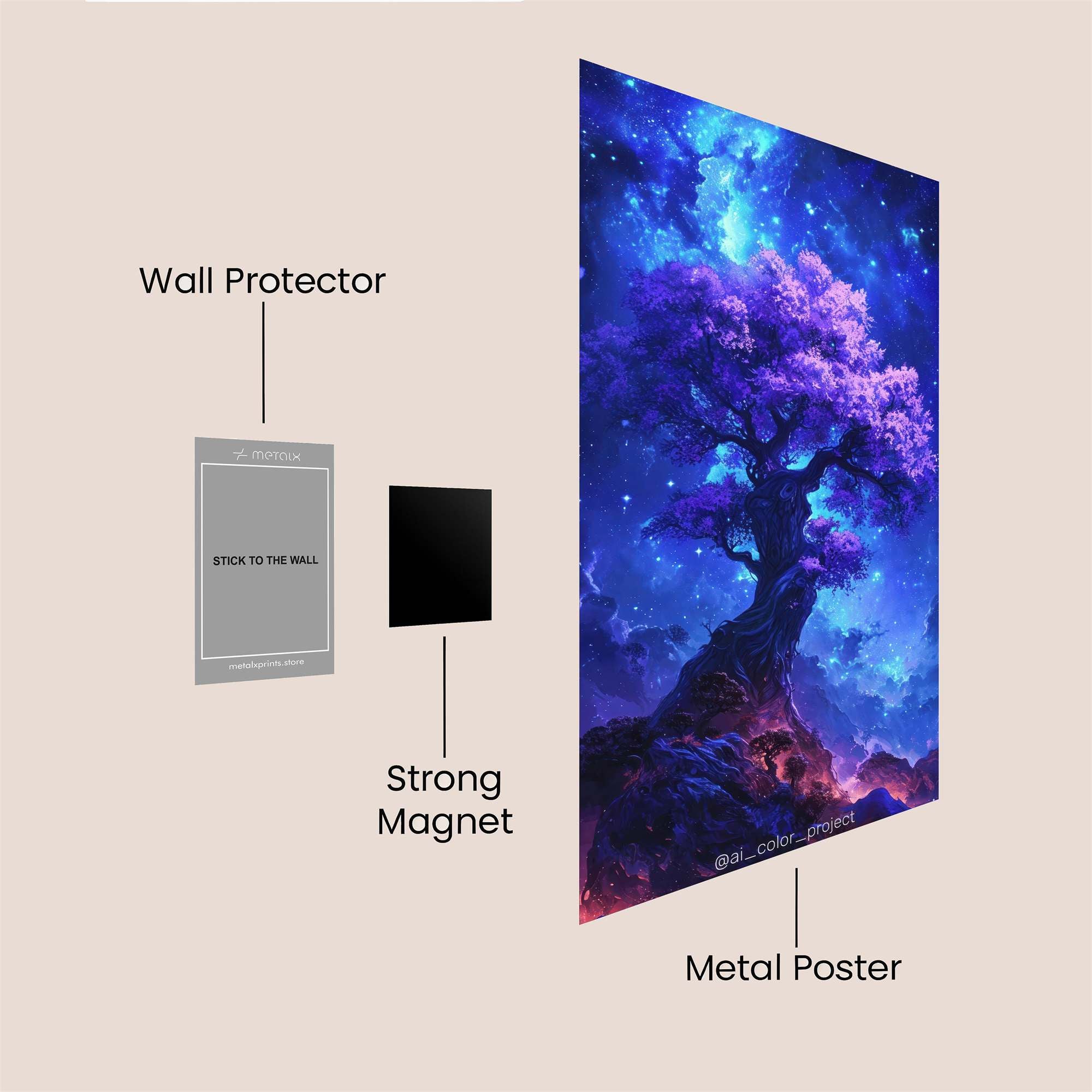 GummyHaven Safe Wall Magnetic / M