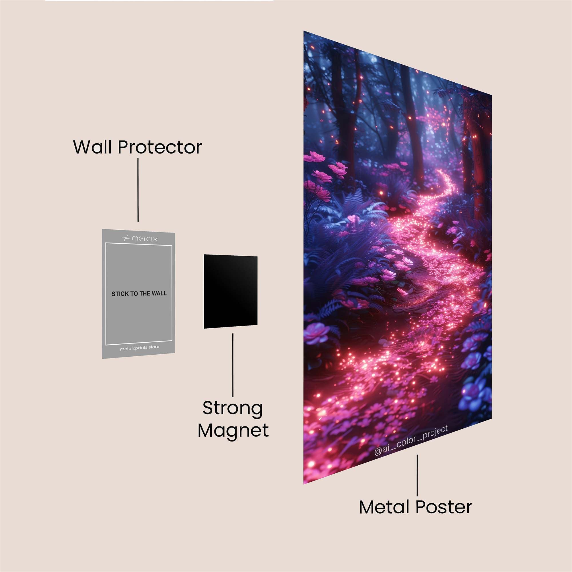 Phoenix Radiant Safe Wall Magnetic / M