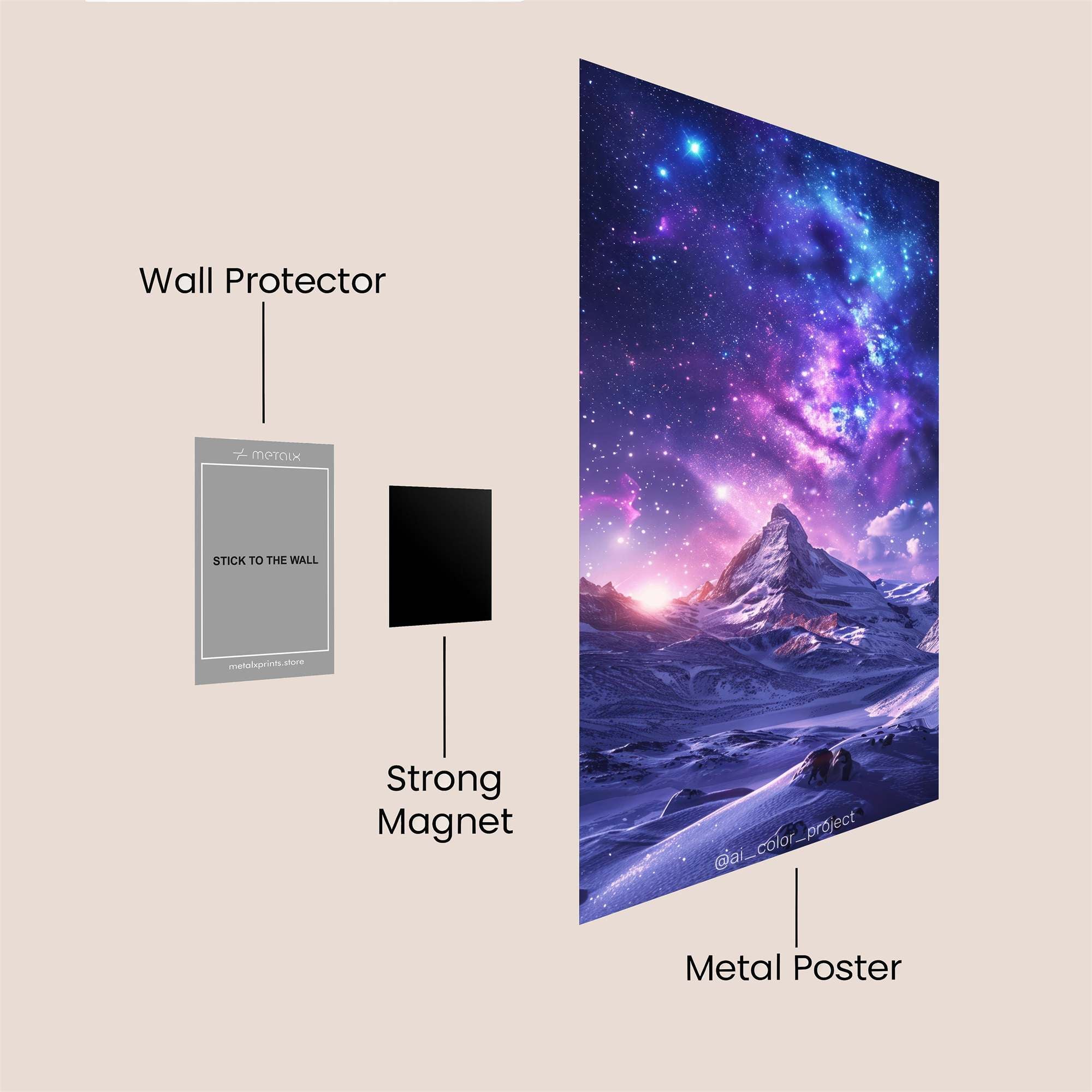 Phoenix Rebirth Safe Wall Magnetic / M