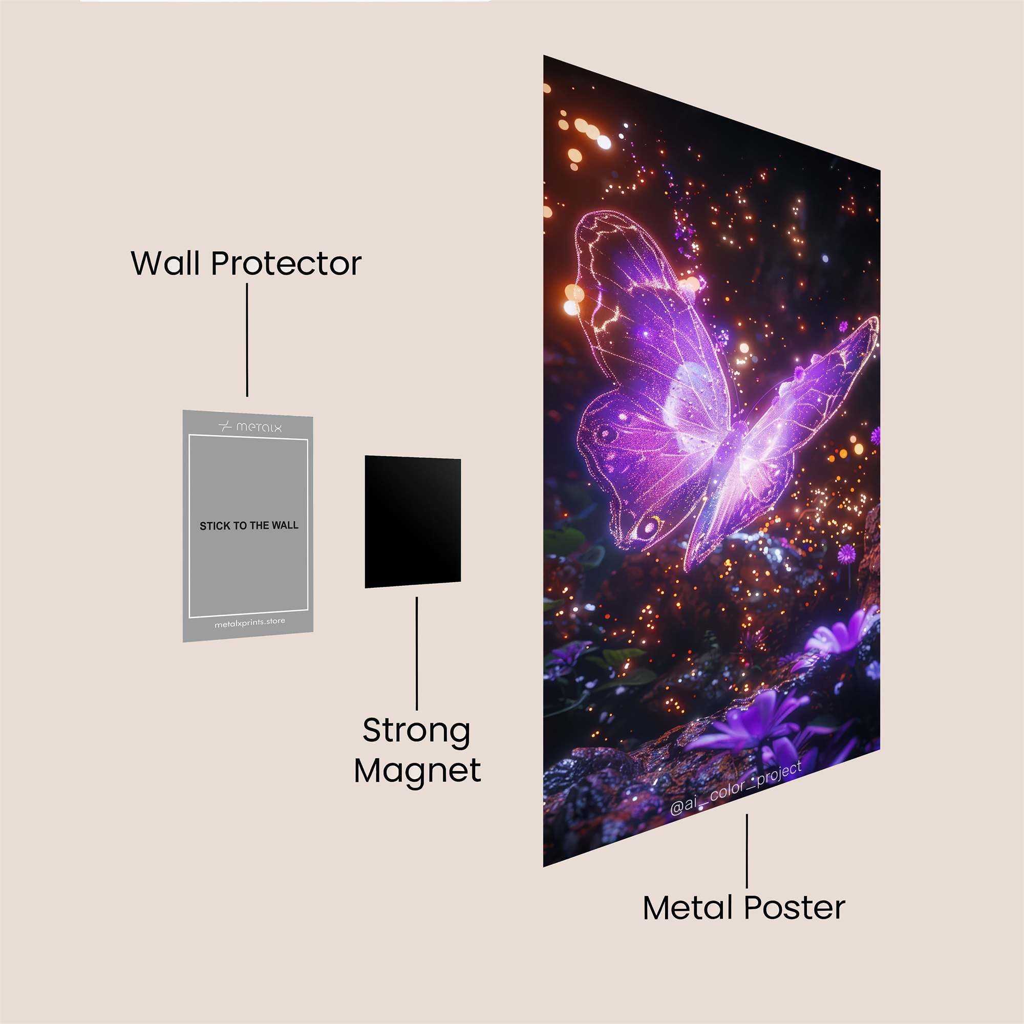 Bear Enchantment Safe Wall Magnetic / M
