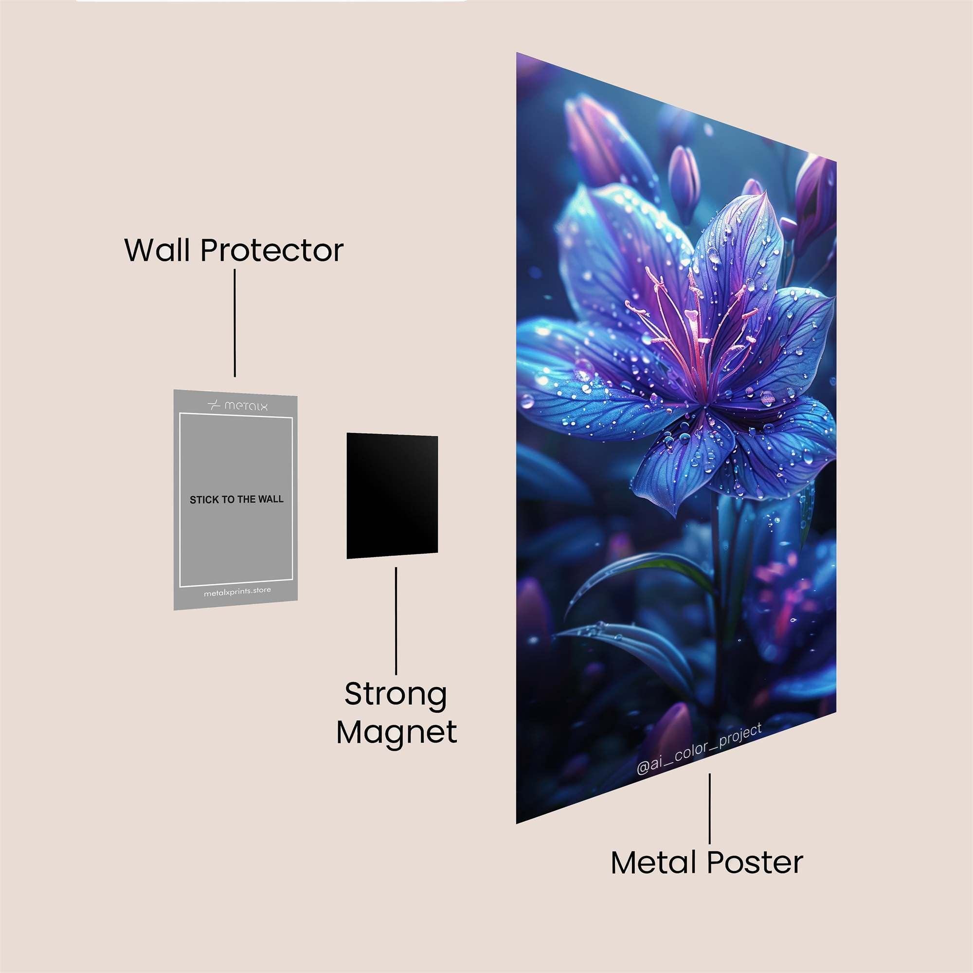 Tiger Duality Safe Wall Magnetic / M