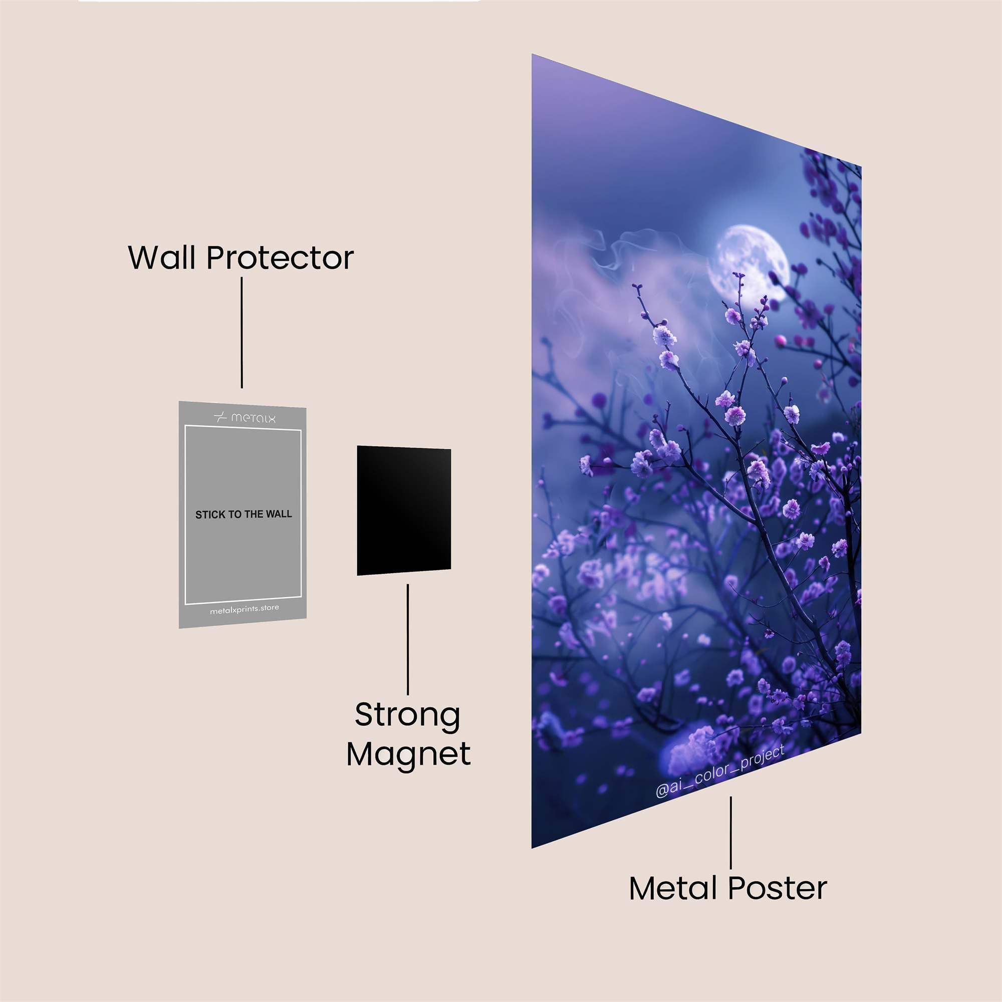 Cosmic Serpent Safe Wall Magnetic / M