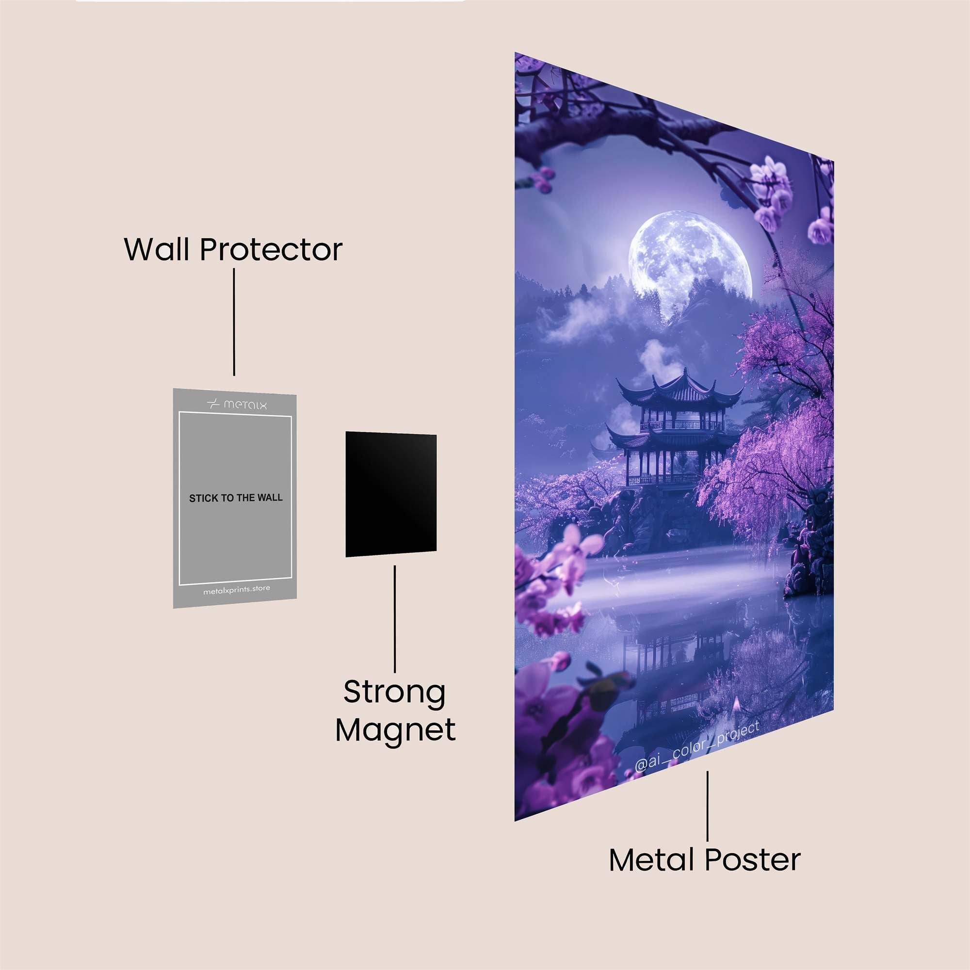 Dragon Majesty Safe Wall Magnetic / M