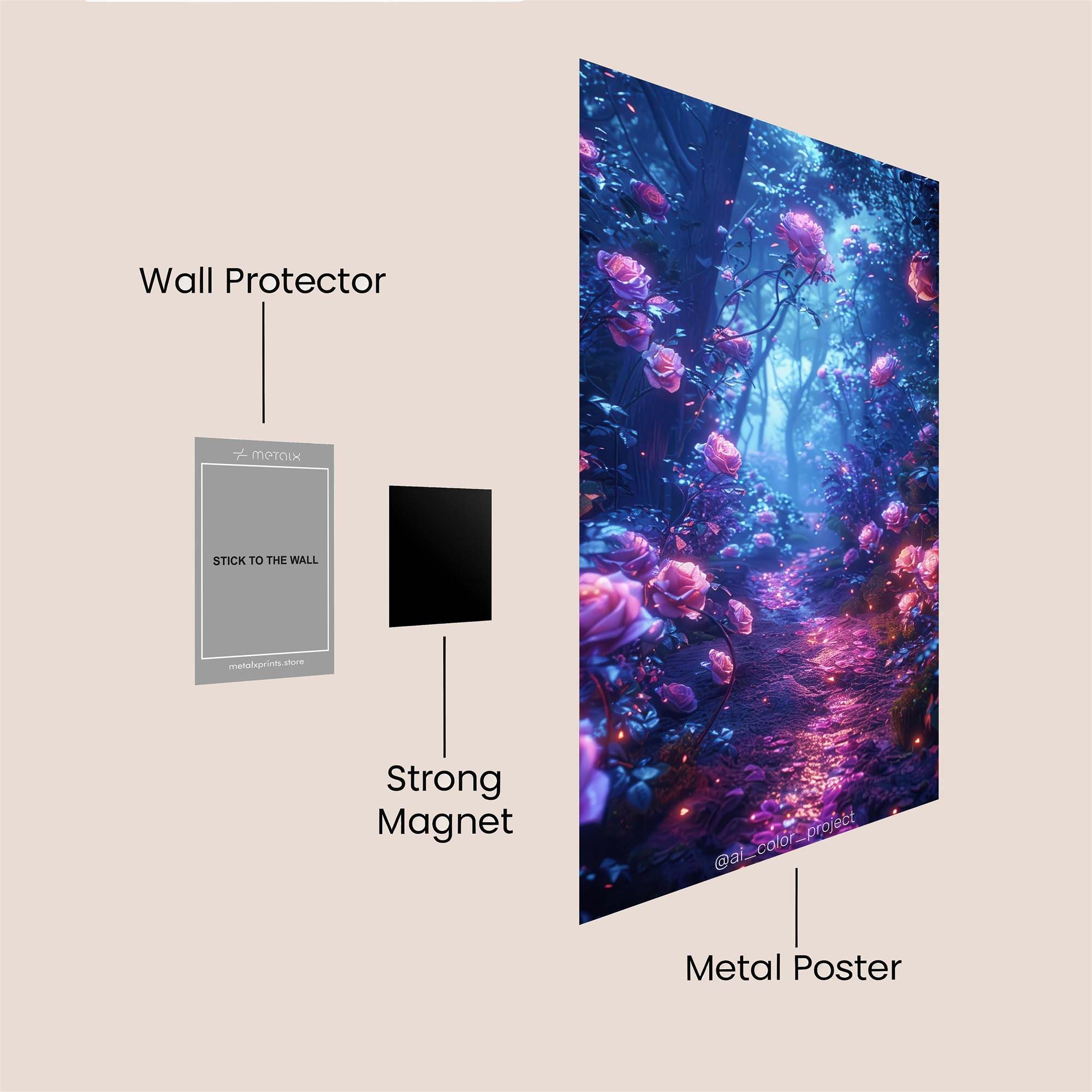 Bear Enigma Safe Wall Magnetic / M