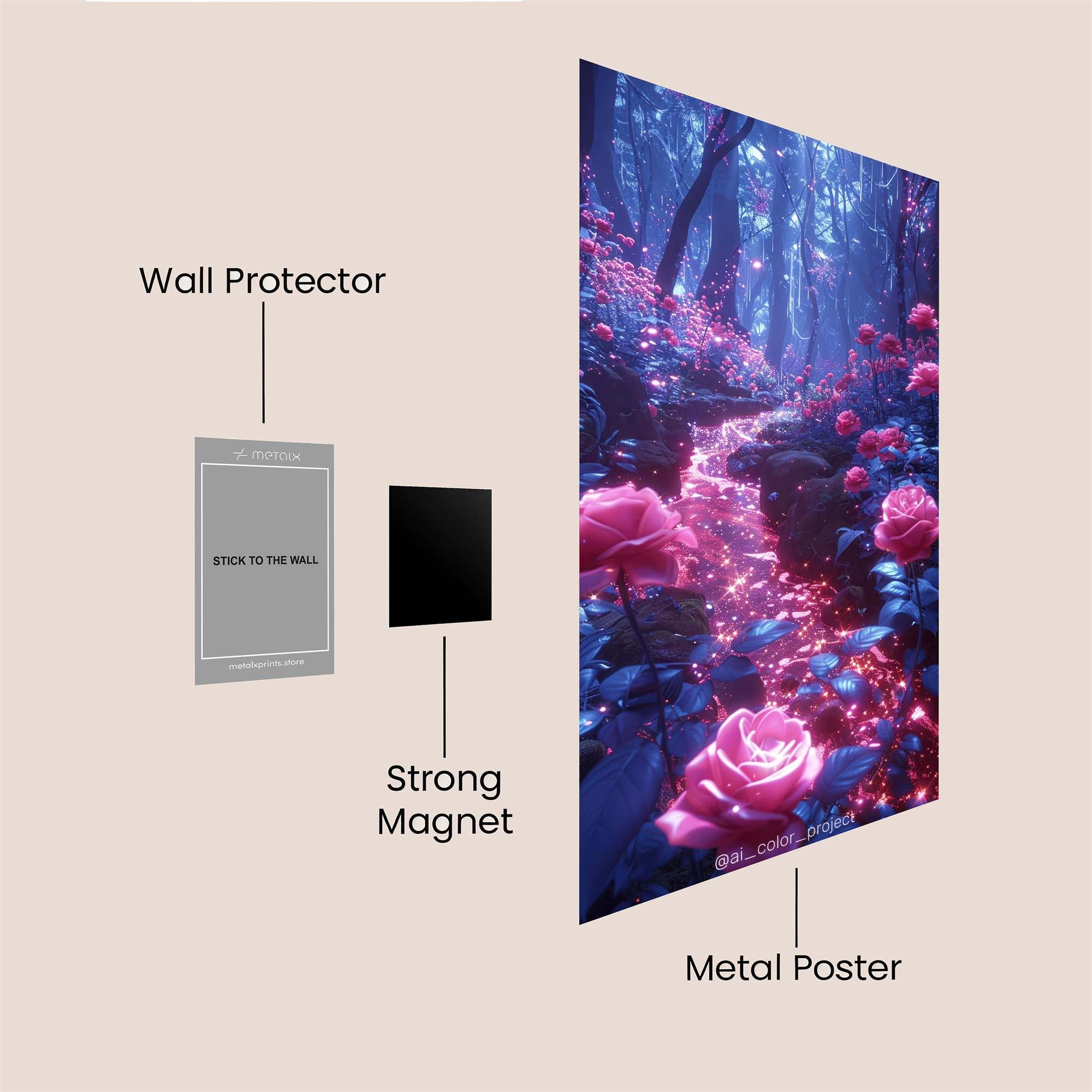 Alien Enigma Safe Wall Magnetic / M