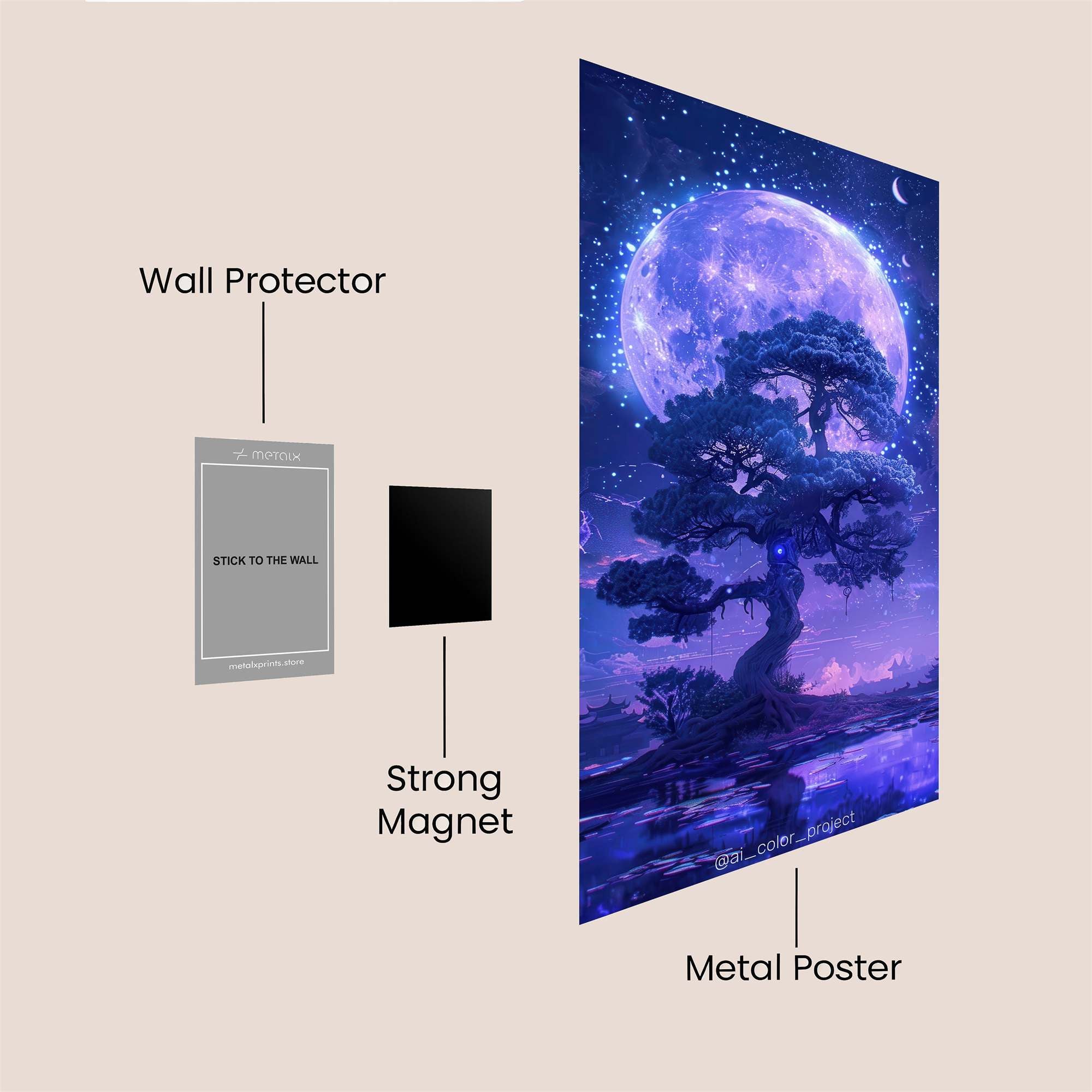 Volcano Vortex Safe Wall Magnetic / M