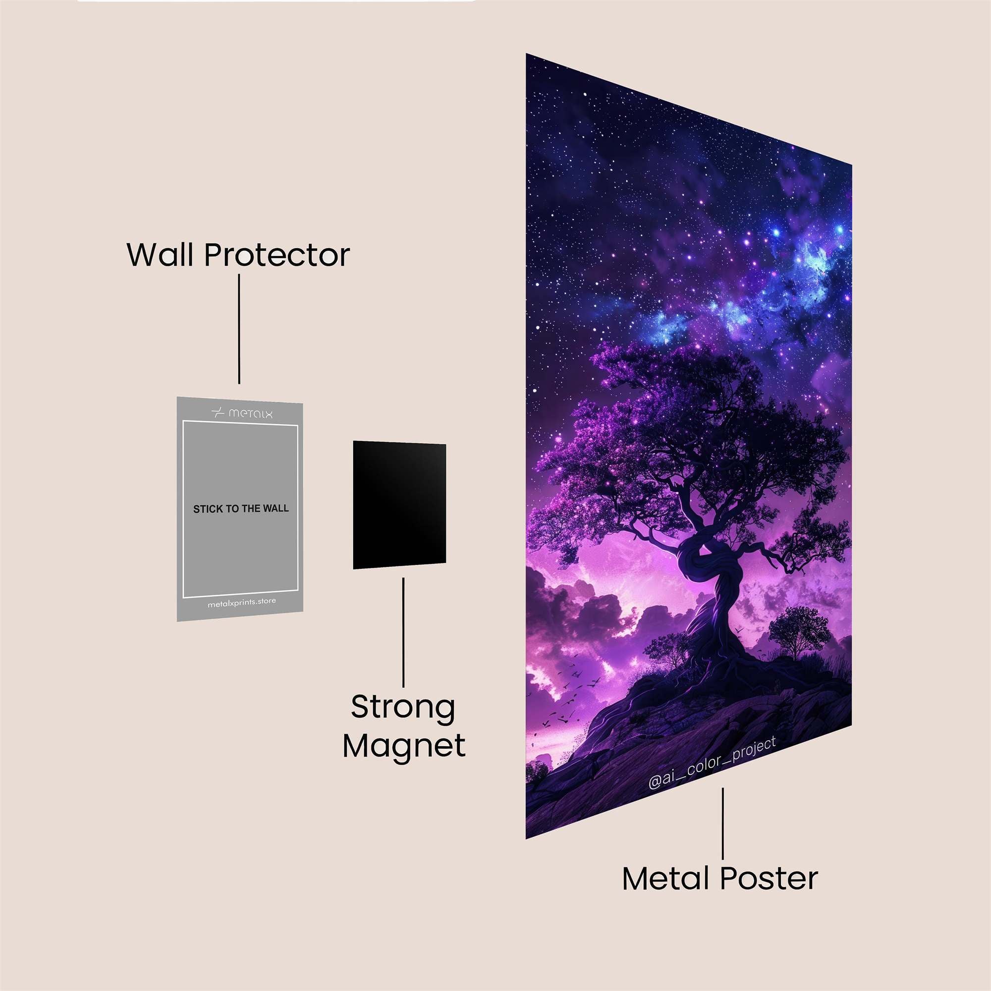 Phoenix Radiance Safe Wall Magnetic / M