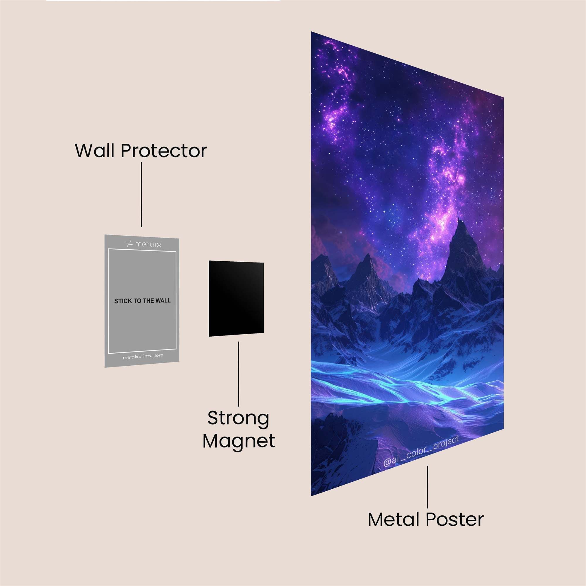 Volcano Serenity Safe Wall Magnetic / M