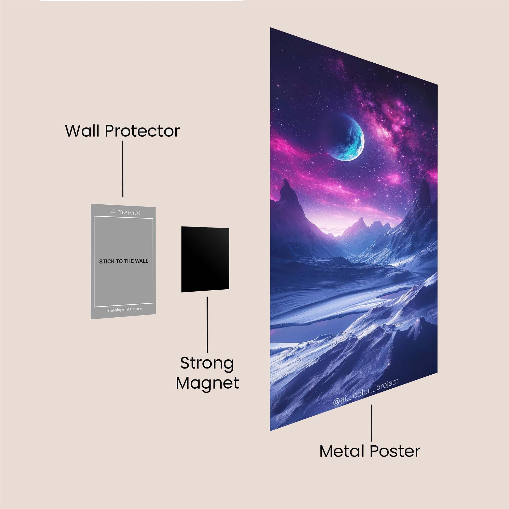 Vampire Allure Safe Wall Magnetic / M