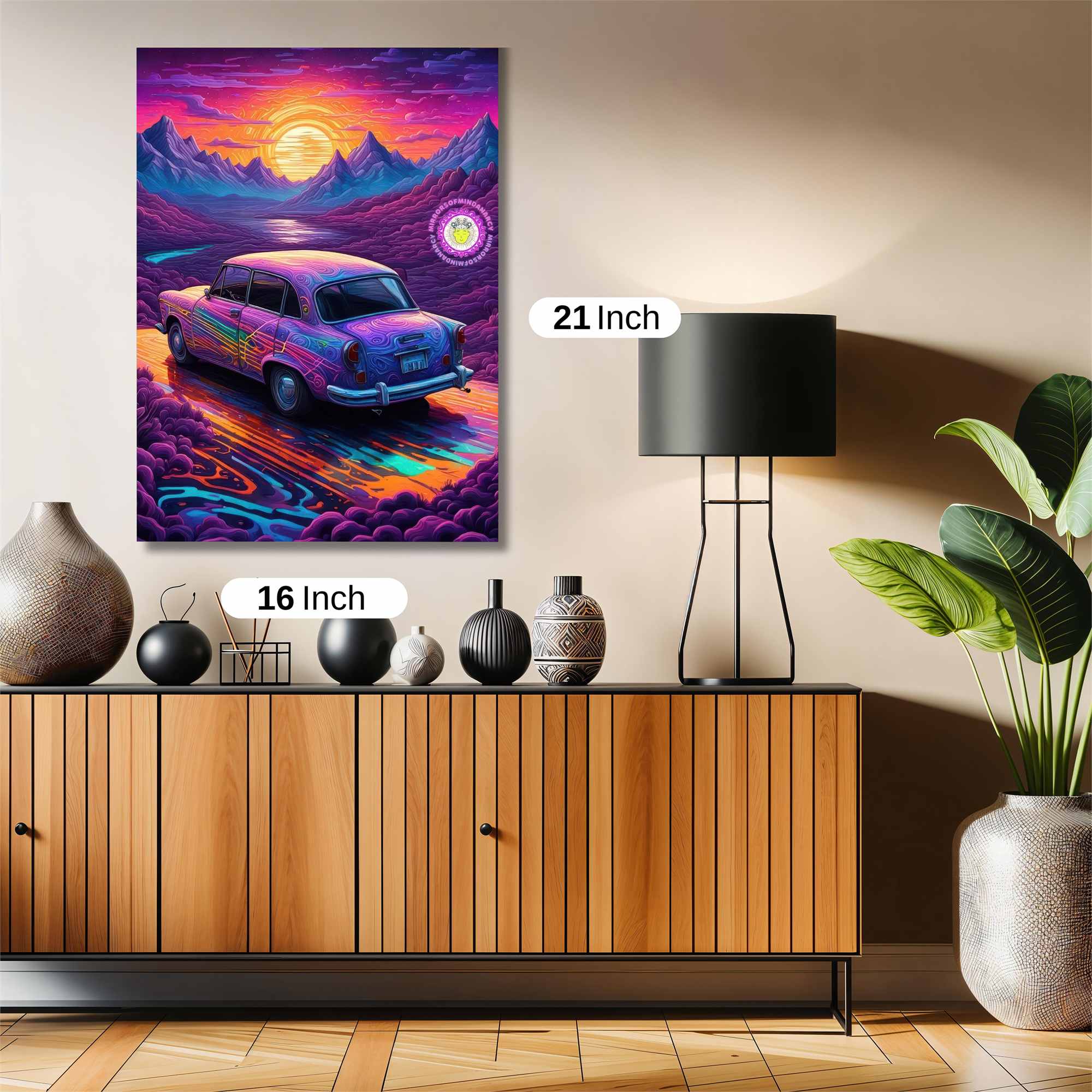 Elephants Harmony Safe Wall Magnetic / M