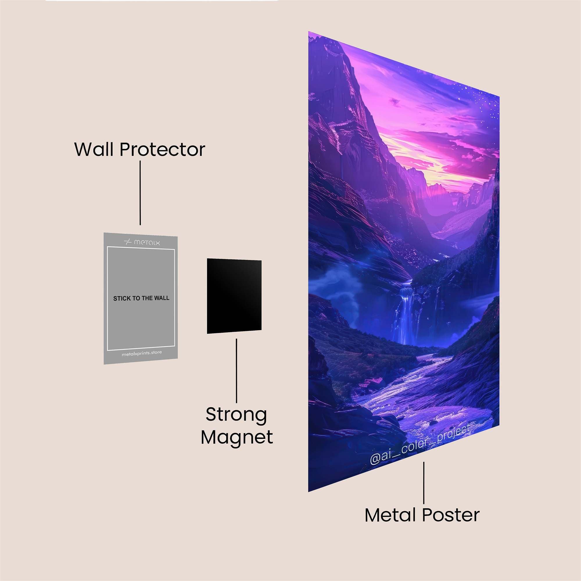 Wizards Enigmatic Safe Wall Magnetic / M