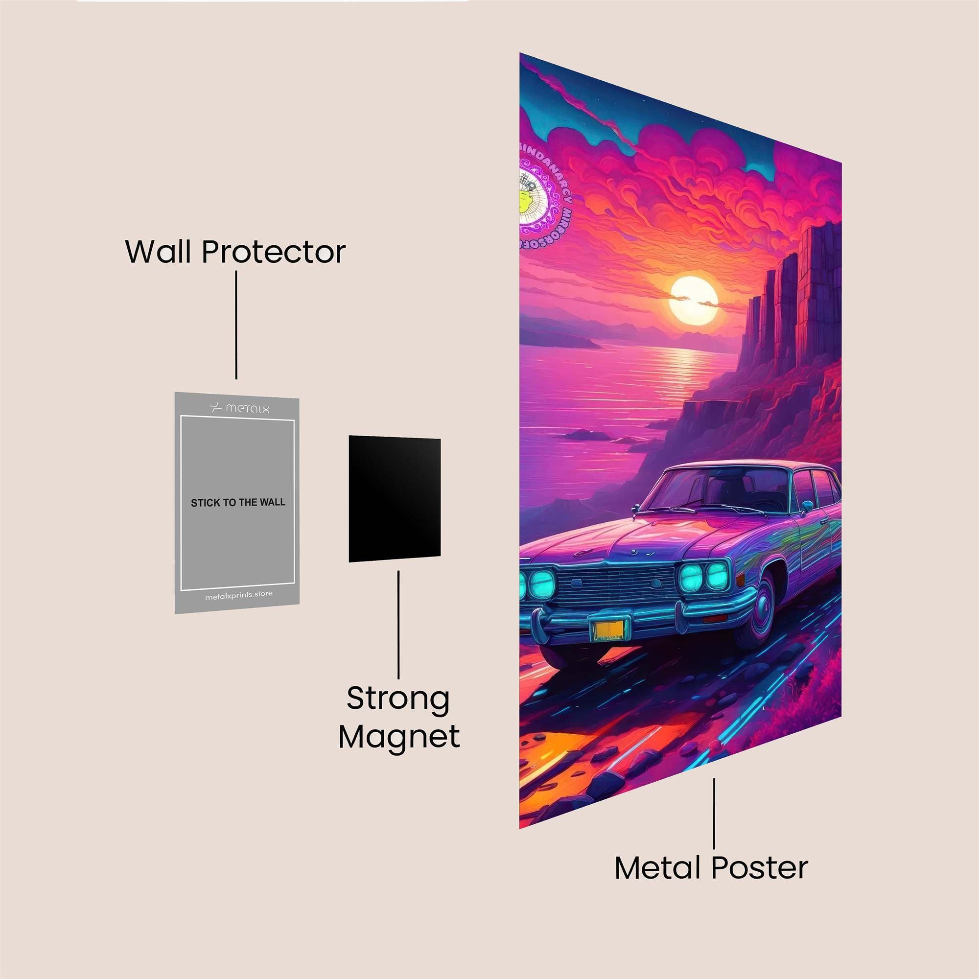 Mage Duality Safe Wall Magnetic / M