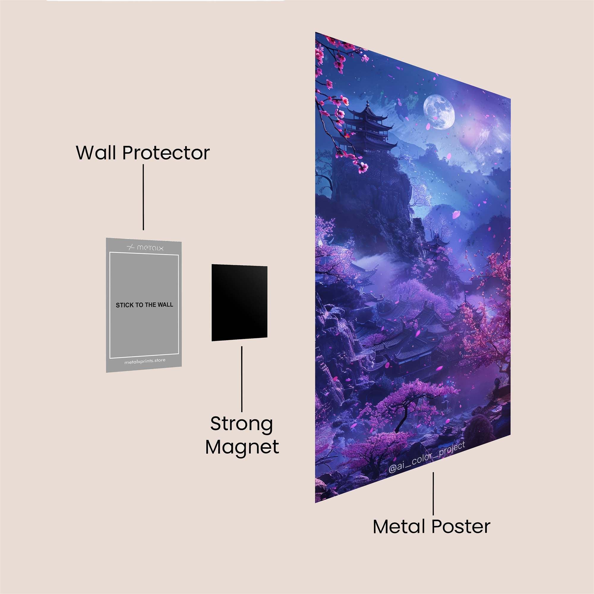 Wolf Enigma Safe Wall Magnetic / M