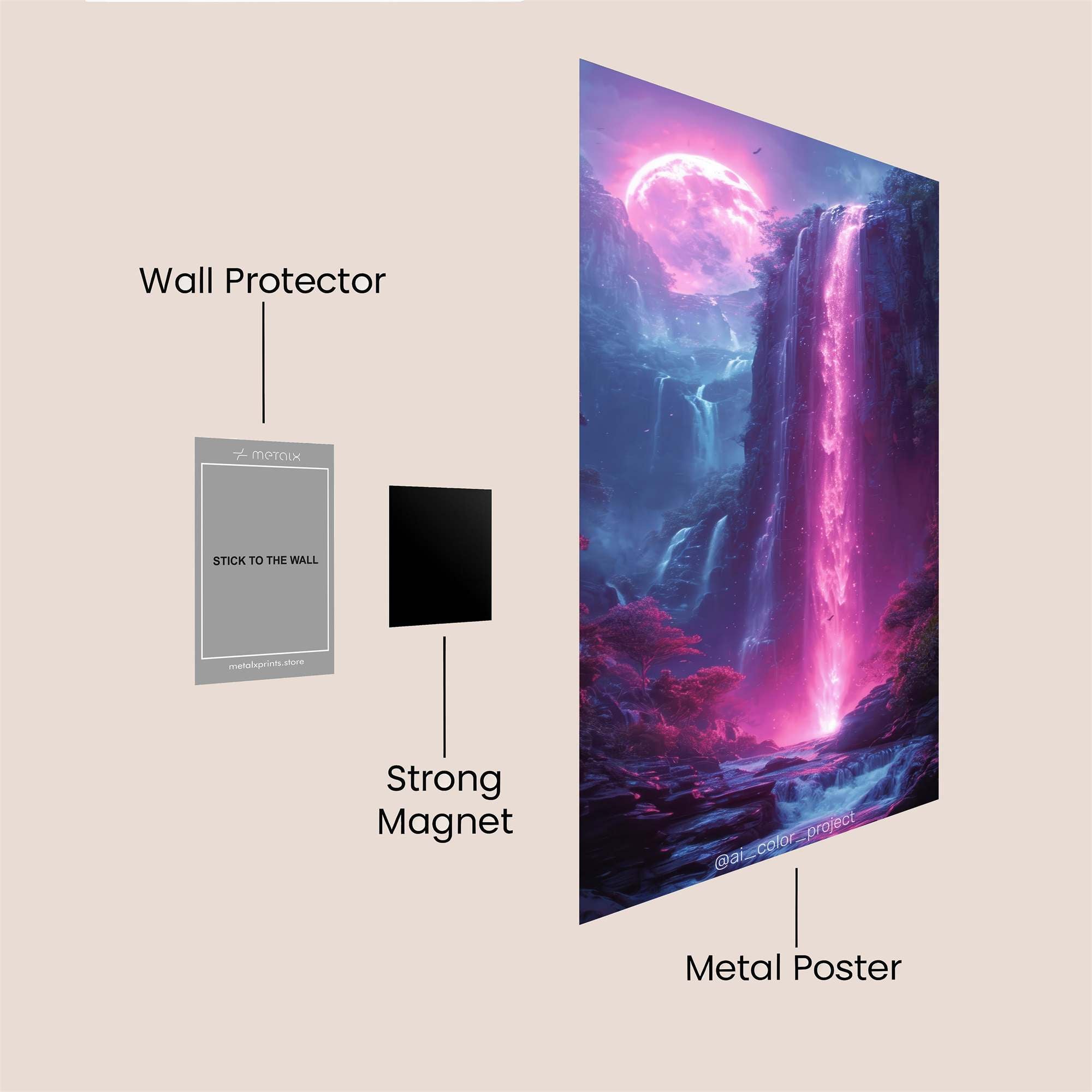 Wizard's Odyssey Safe Wall Magnetic / M