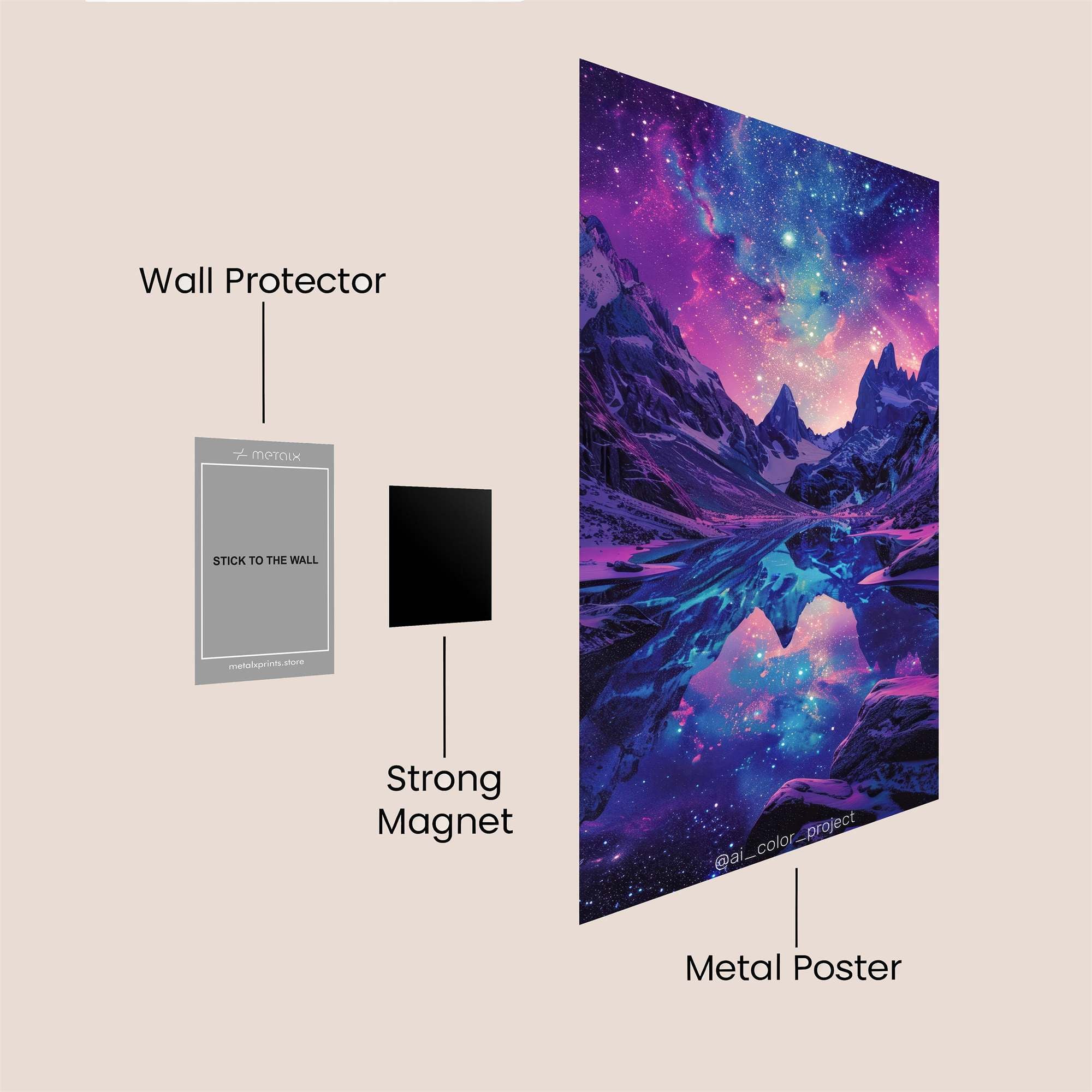 Phoenix Ignite Safe Wall Magnetic / M