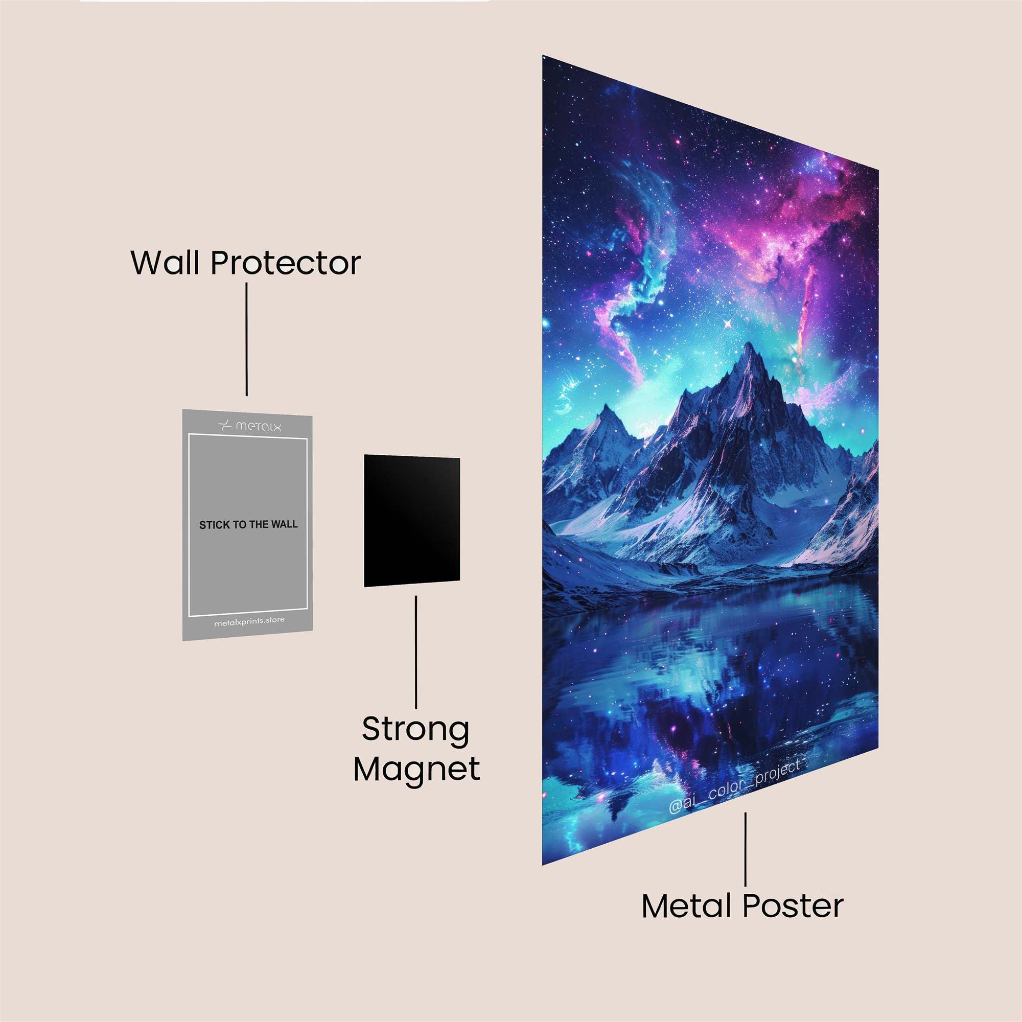Bull Harmony Safe Wall Magnetic / M
