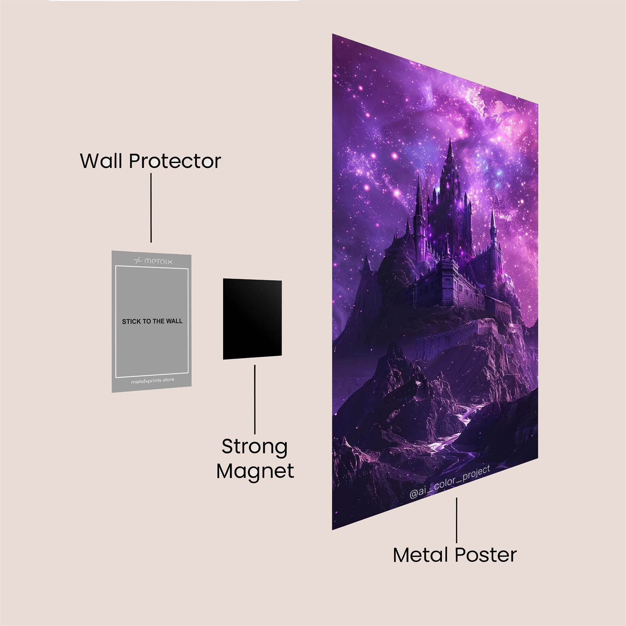 Cosmic Duality Safe Wall Magnetic / M