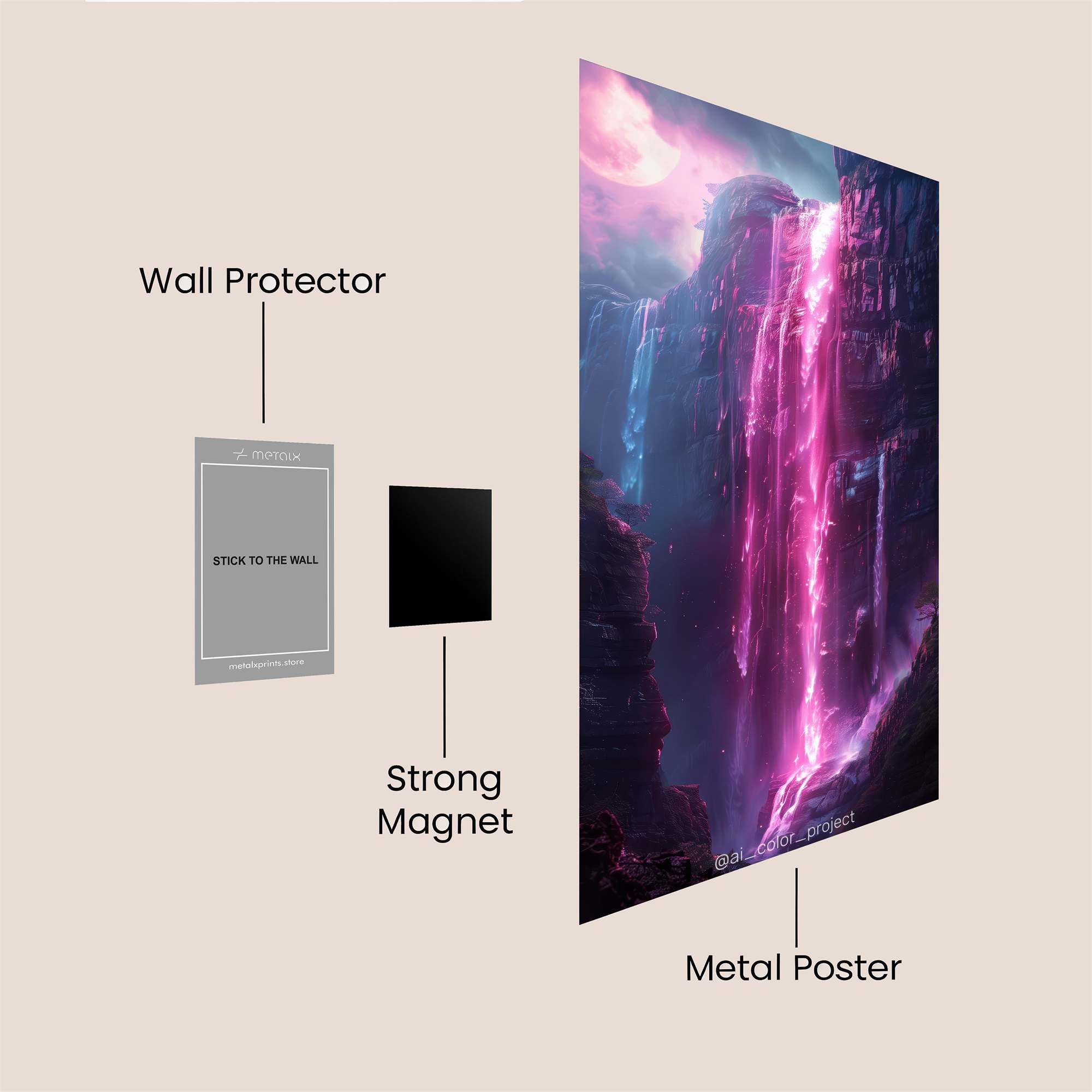 Forest Enchantress Safe Wall Magnetic / M