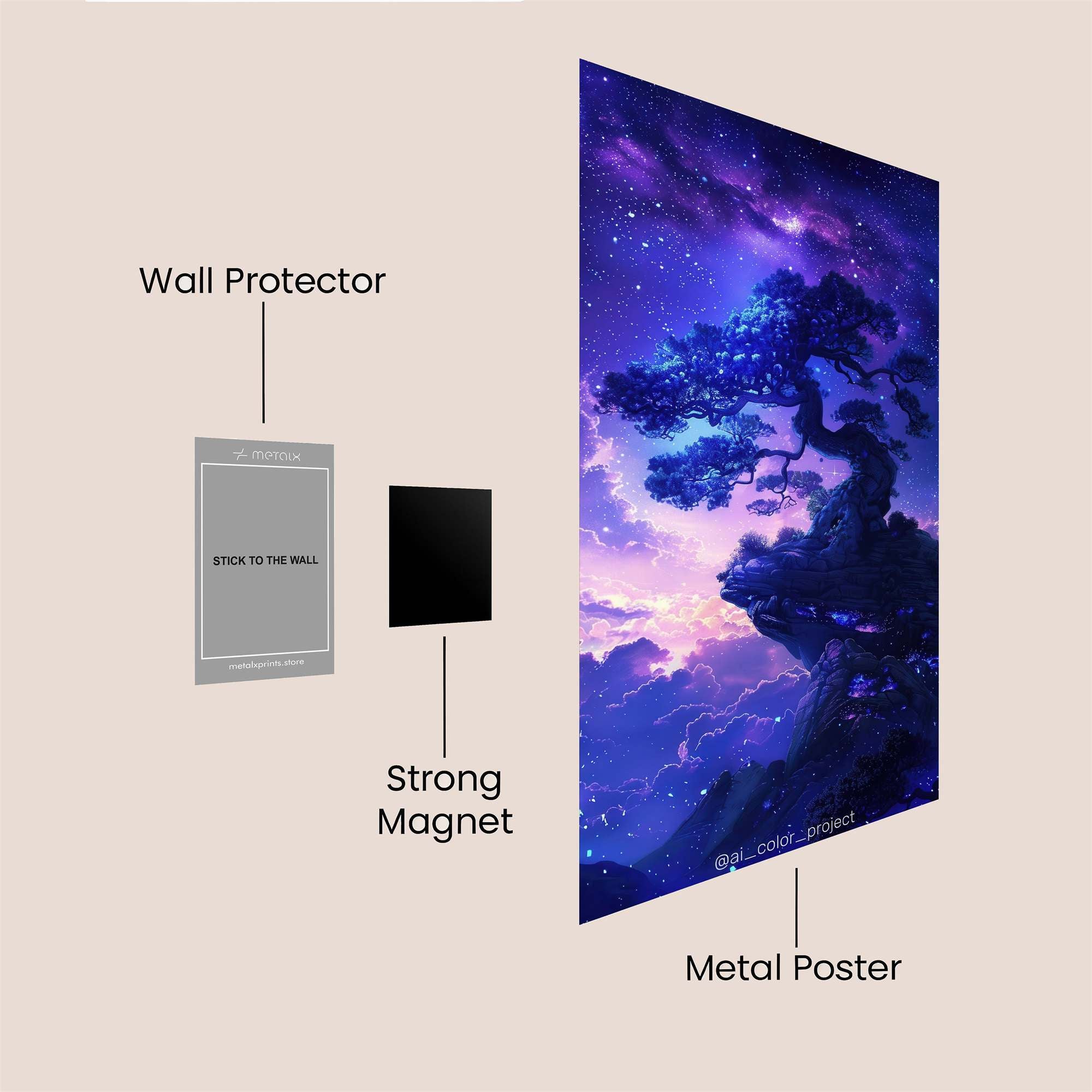 Chick Radiance Safe Wall Magnetic / M