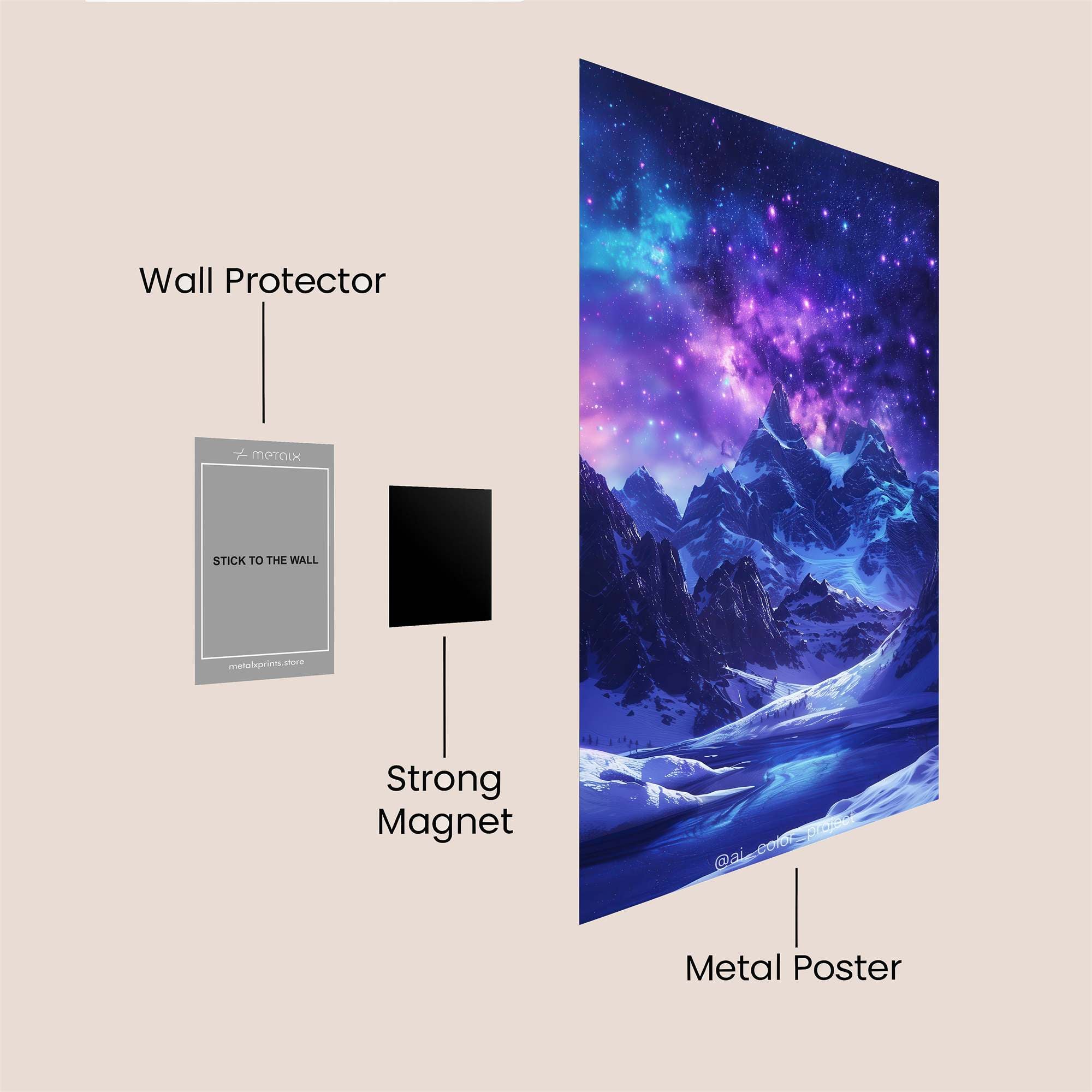 LifeSphere Ethereal Safe Wall Magnetic / M
