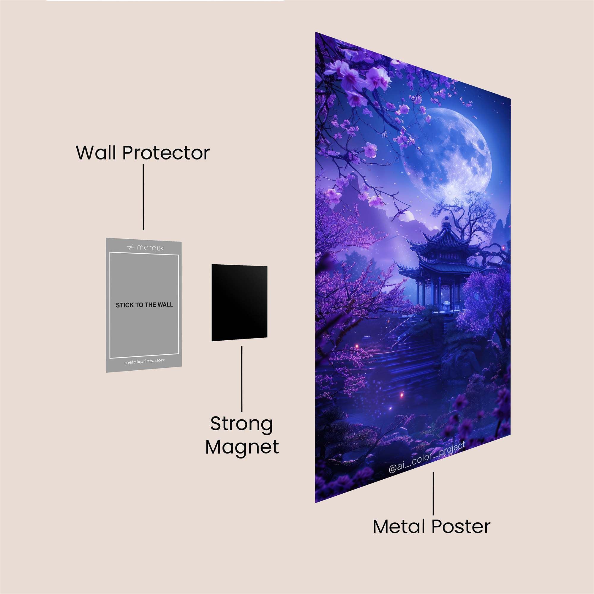 Knight Inferno Safe Wall Magnetic / M