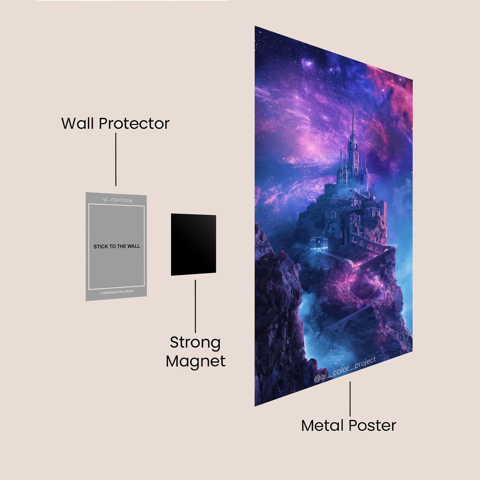 Alchemist Enigma Safe Wall Magnetic / M