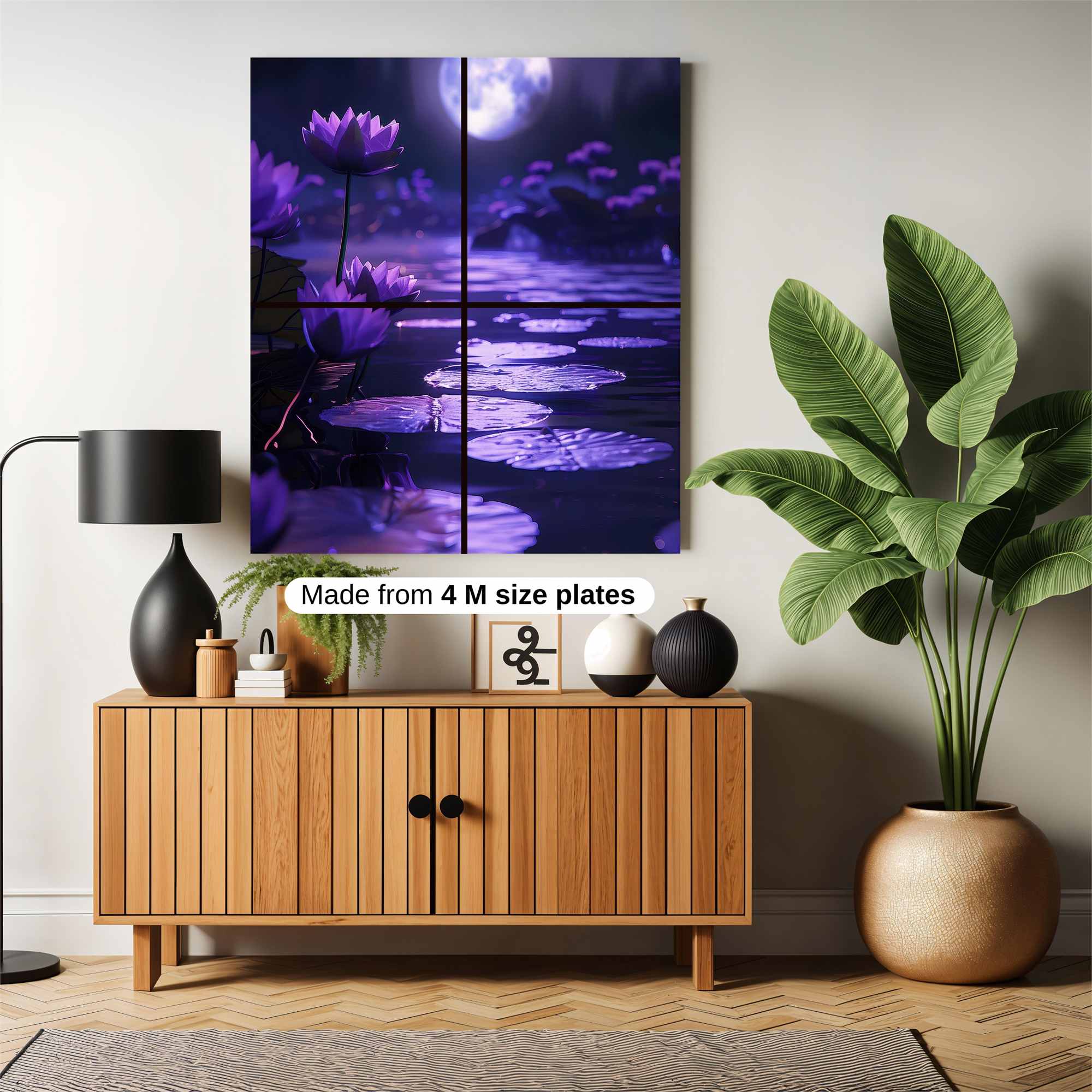 Bamboo Serenity Safe Wall Magnetic / M