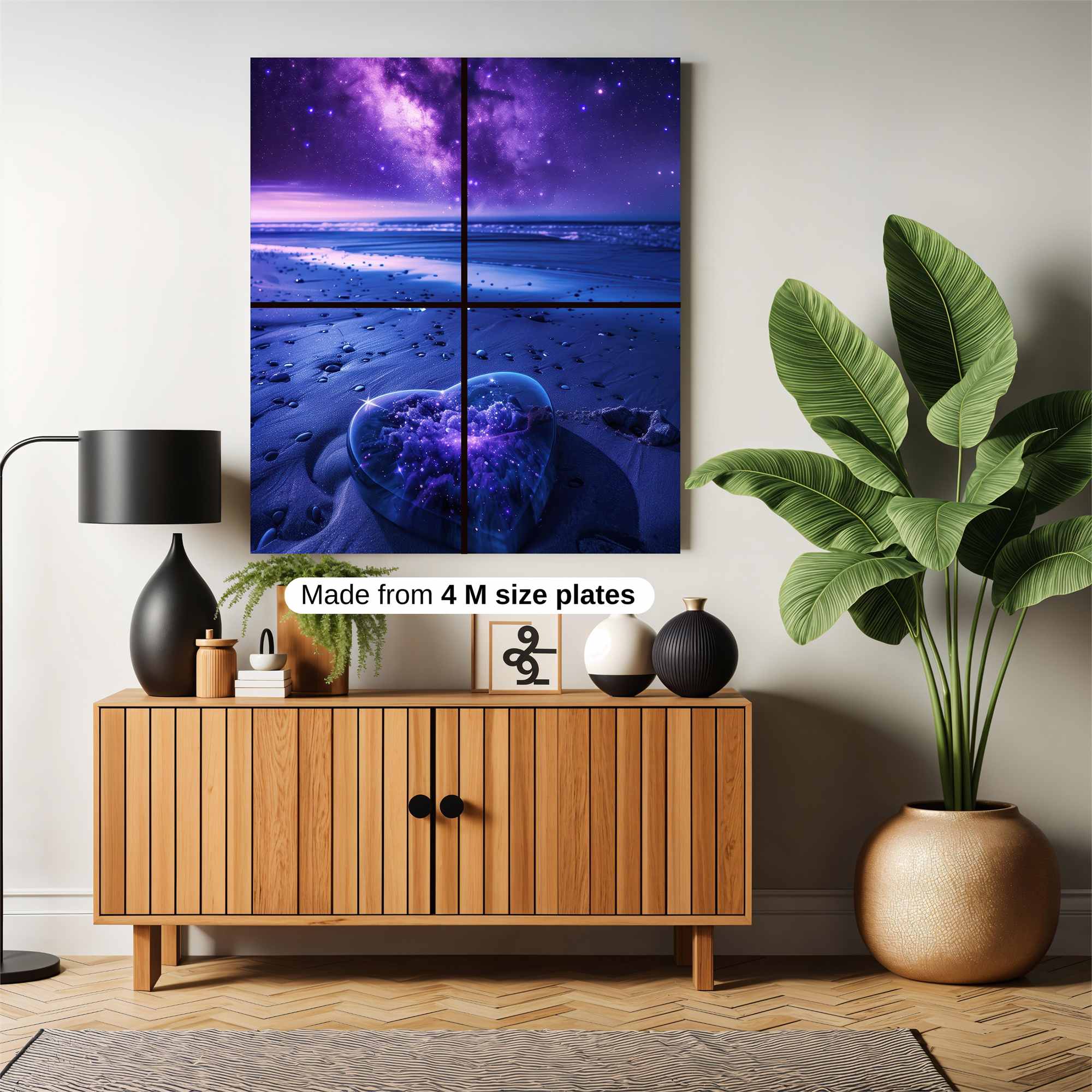 Peacock Radiance Safe Wall Magnetic / M