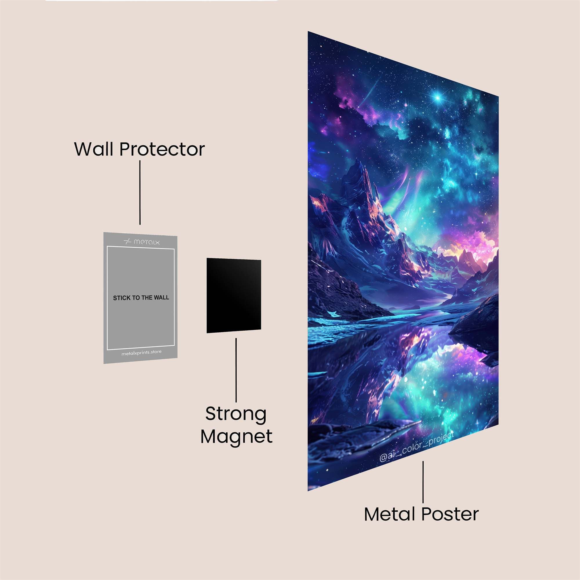 Phoenix Radiant Safe Wall Magnetic / M