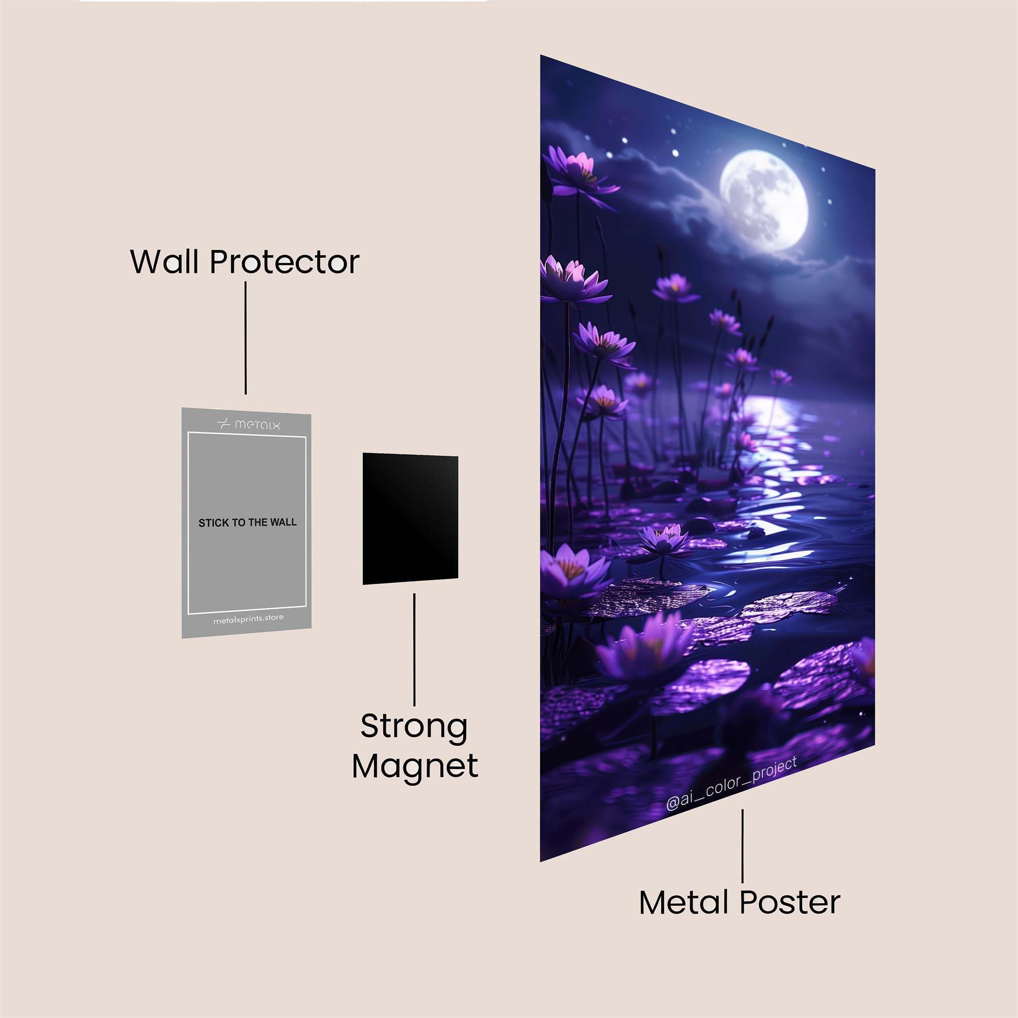 Knightly Valor Safe Wall Magnetic / M