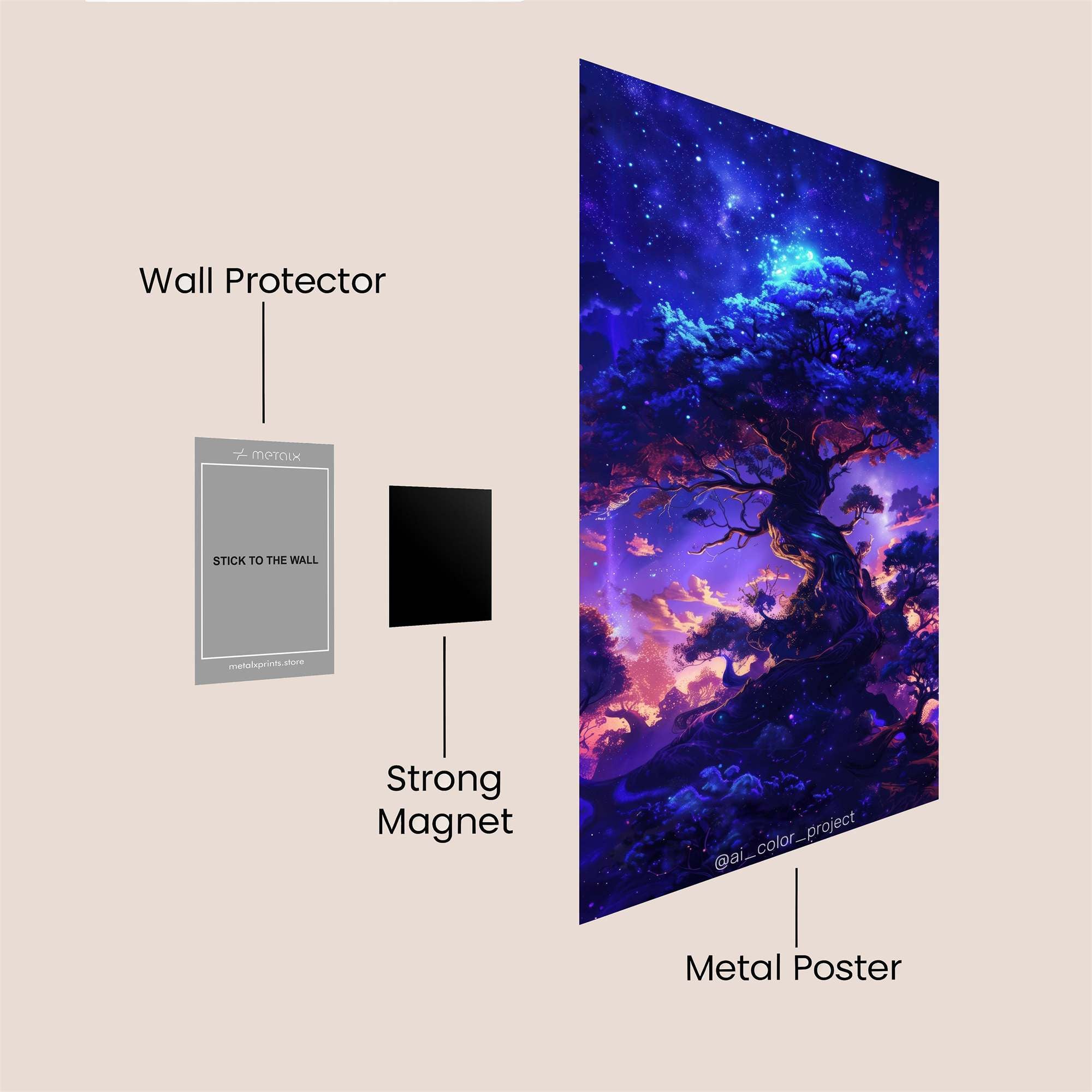YinYang Harmony Safe Wall Magnetic / M