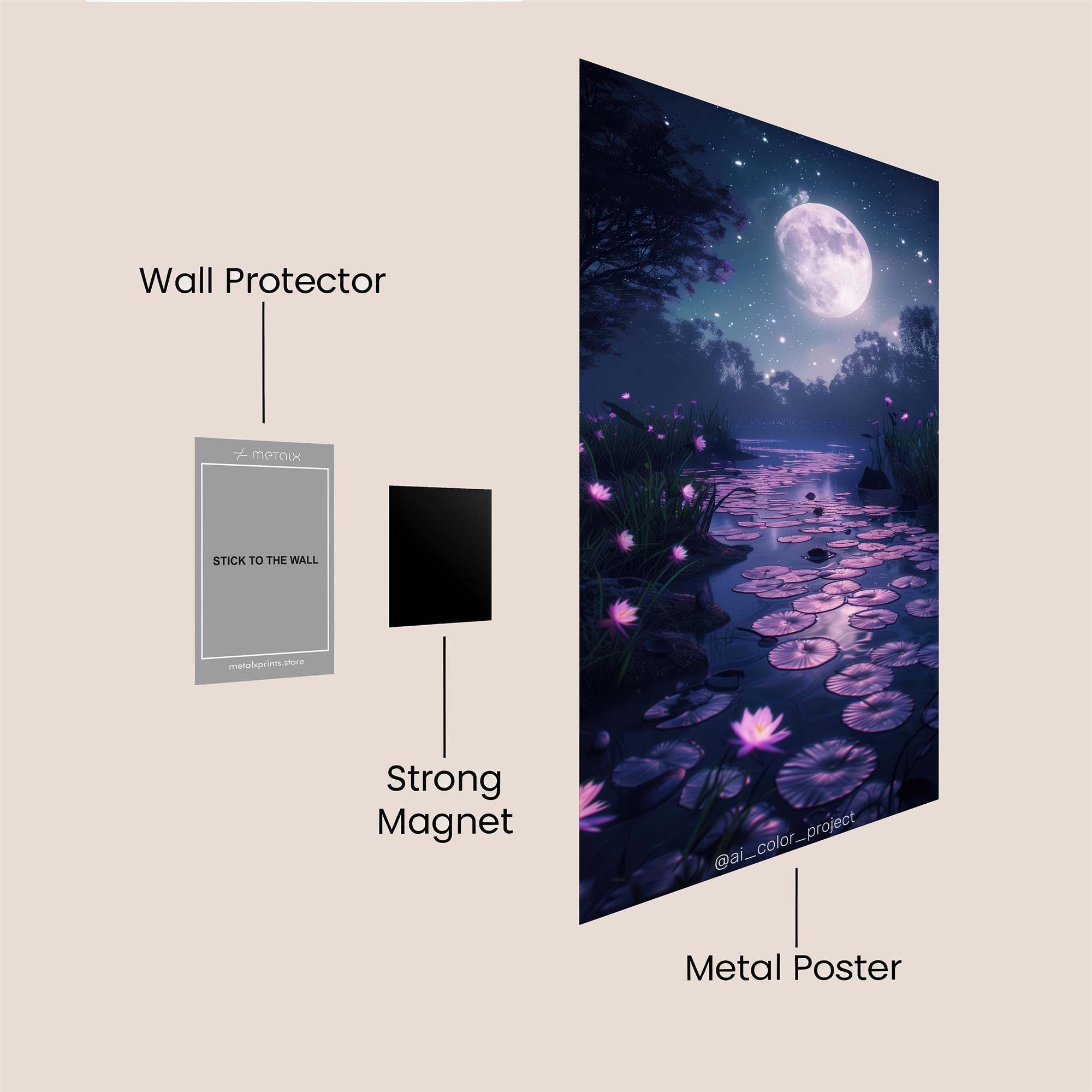 Regal Majesty Safe Wall Magnetic / M