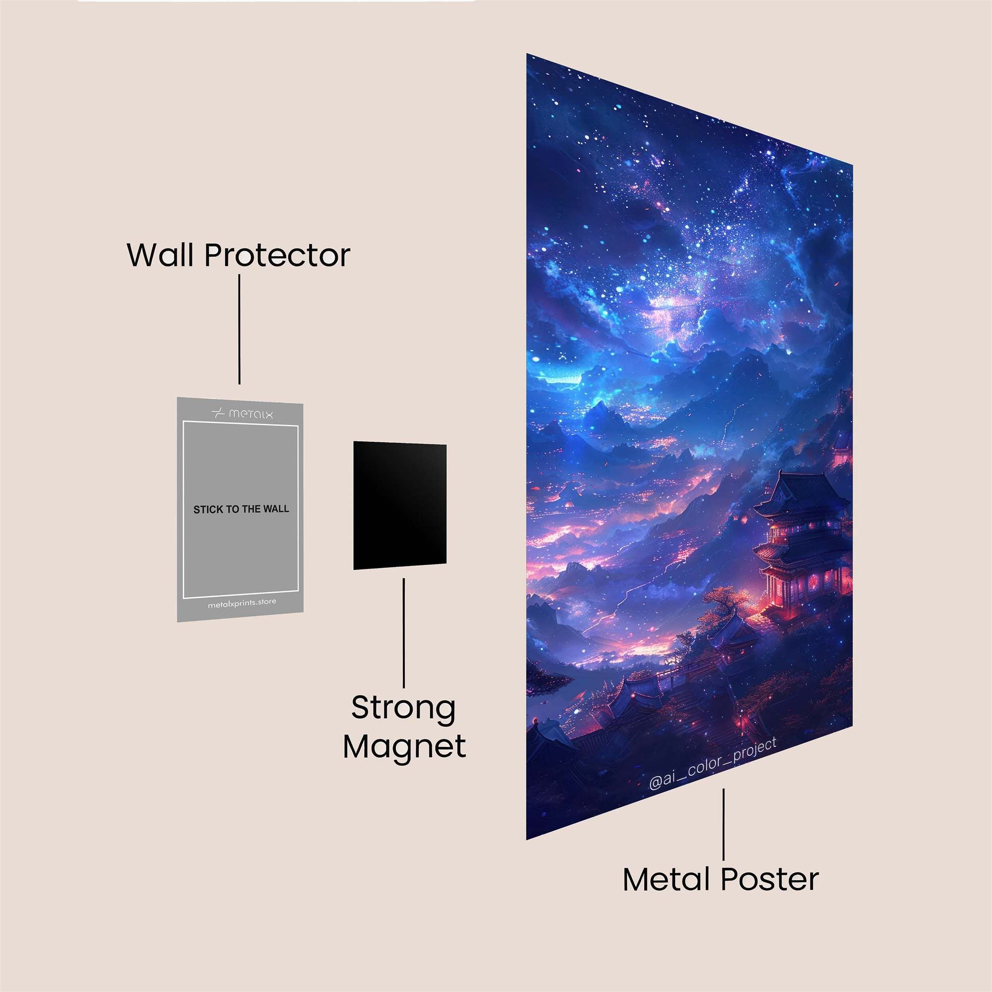 Time's Echo Safe Wall Magnetic / M