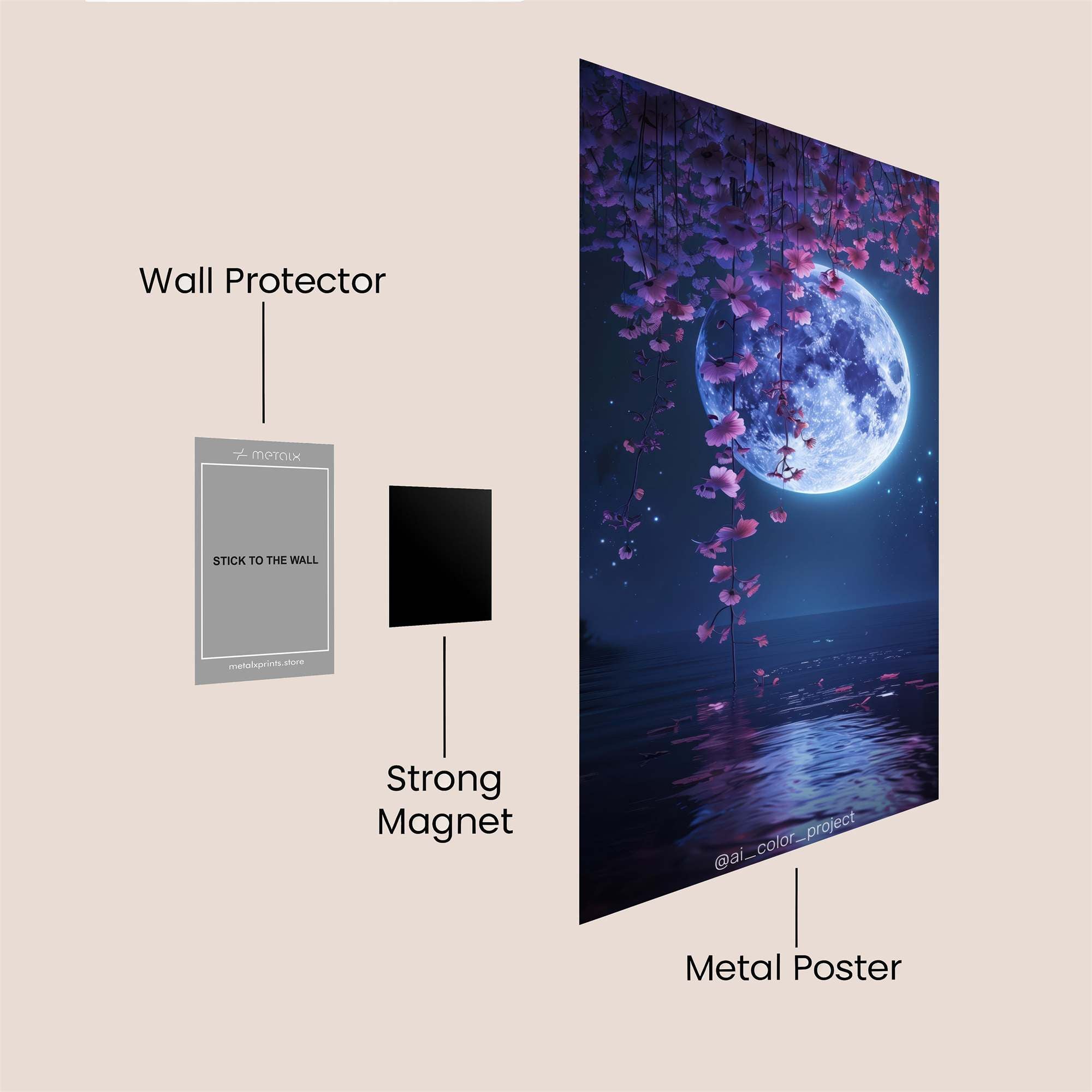 Forest Enigma Safe Wall Magnetic / M
