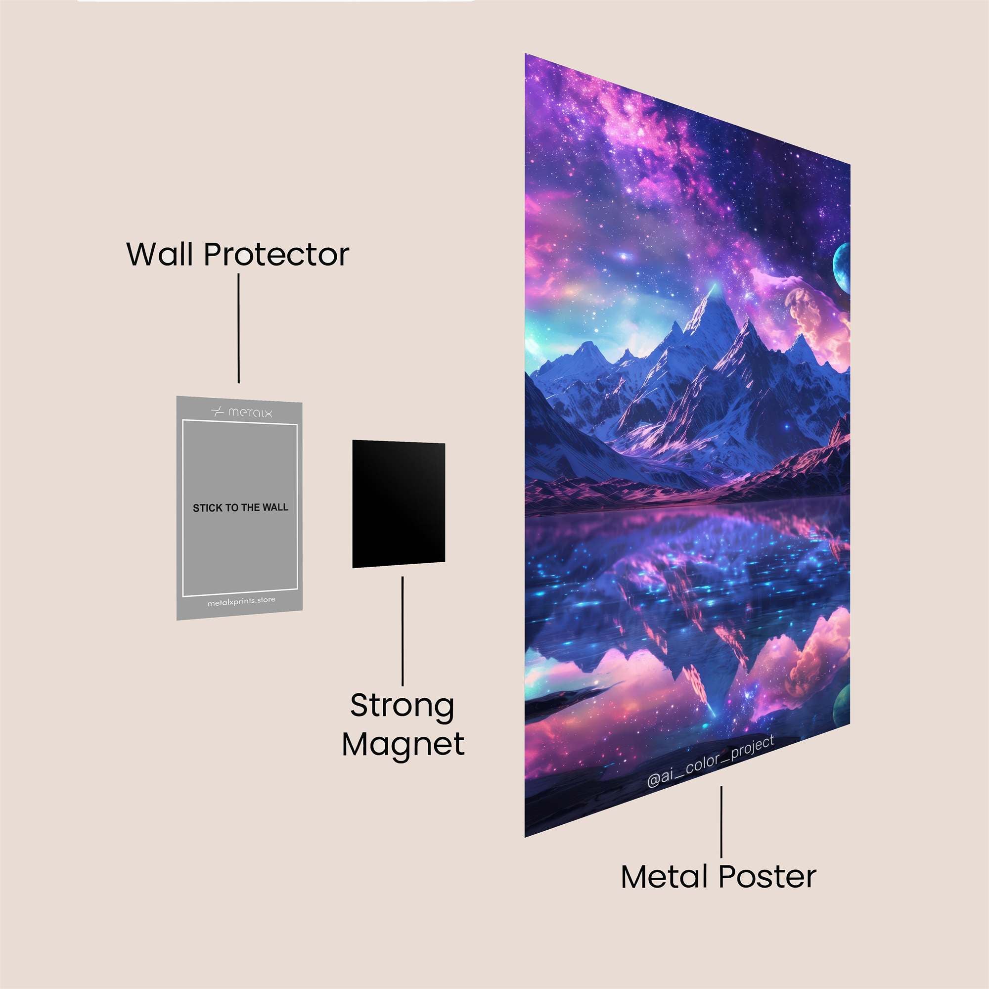 Lion Regal Safe Wall Magnetic / M