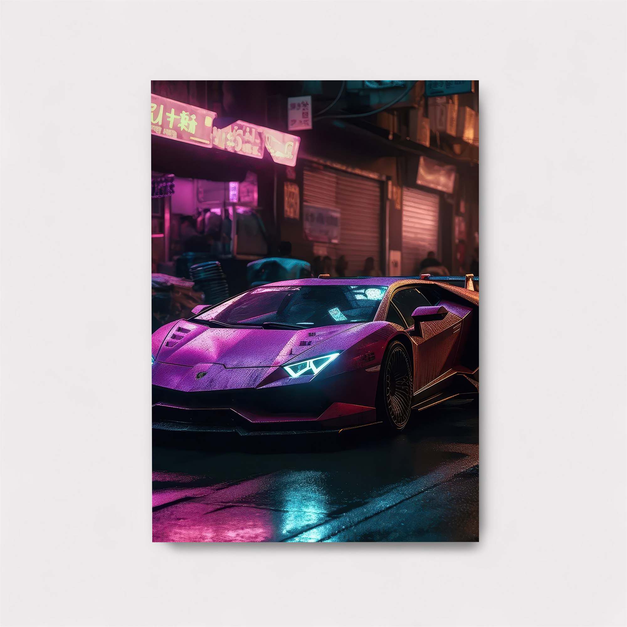 Panda Warrior Safe Wall Magnetic / M