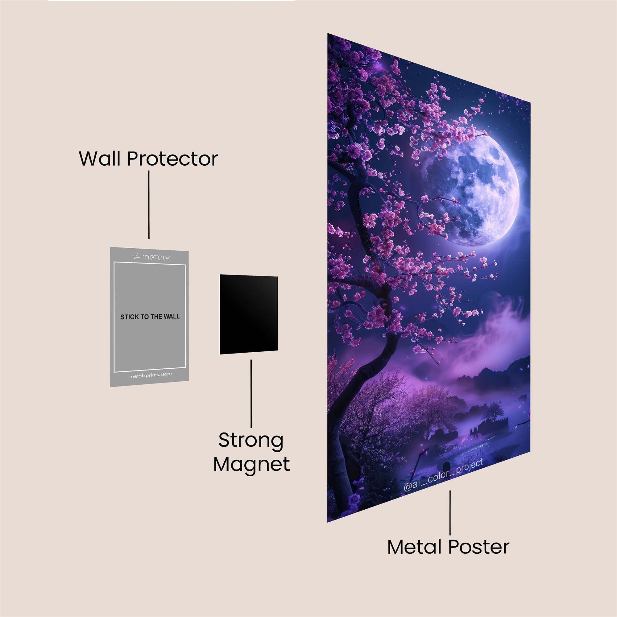 Phoenix Radiant Safe Wall Magnetic / M