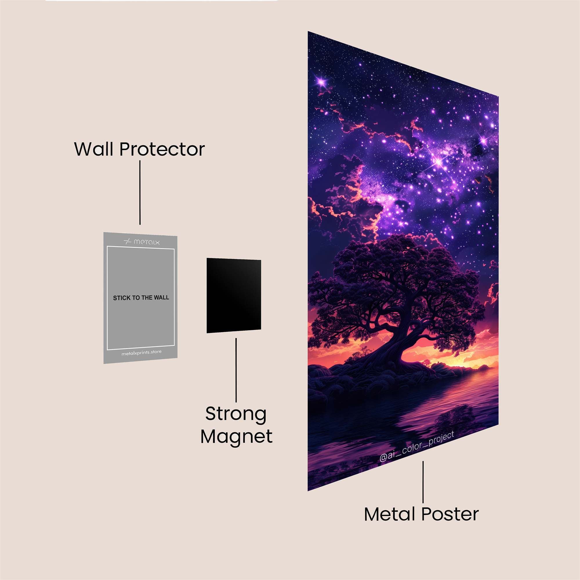 Angel Radiance Safe Wall Magnetic / M