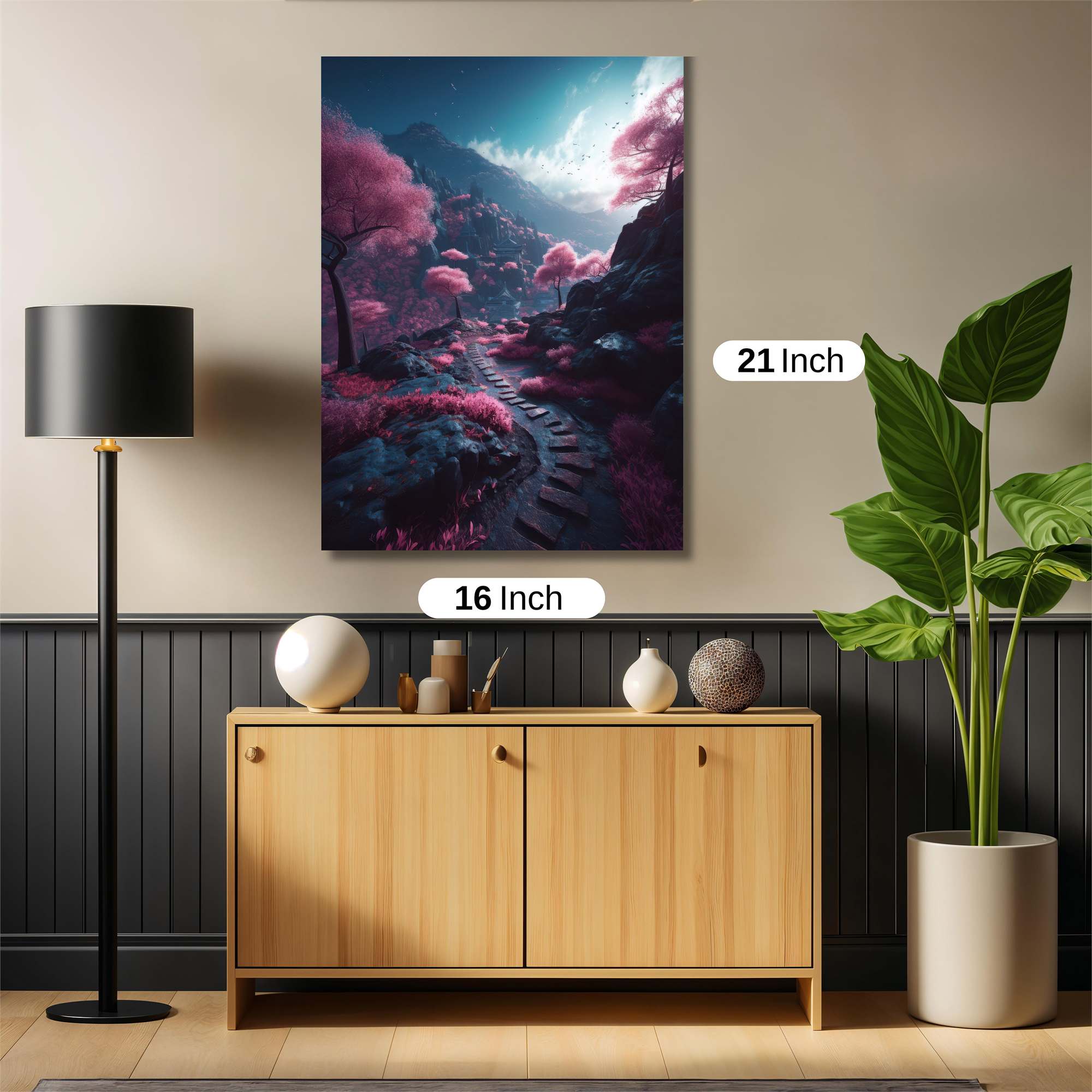 Panda Warrior Safe Wall Magnetic / M