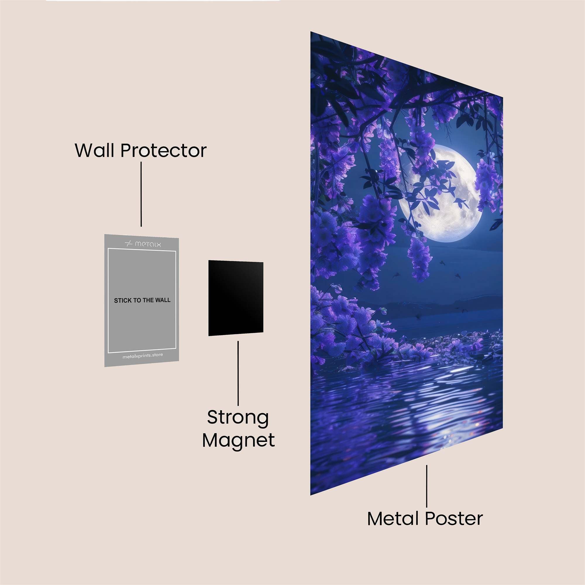 Zeus Majestic Safe Wall Magnetic / M