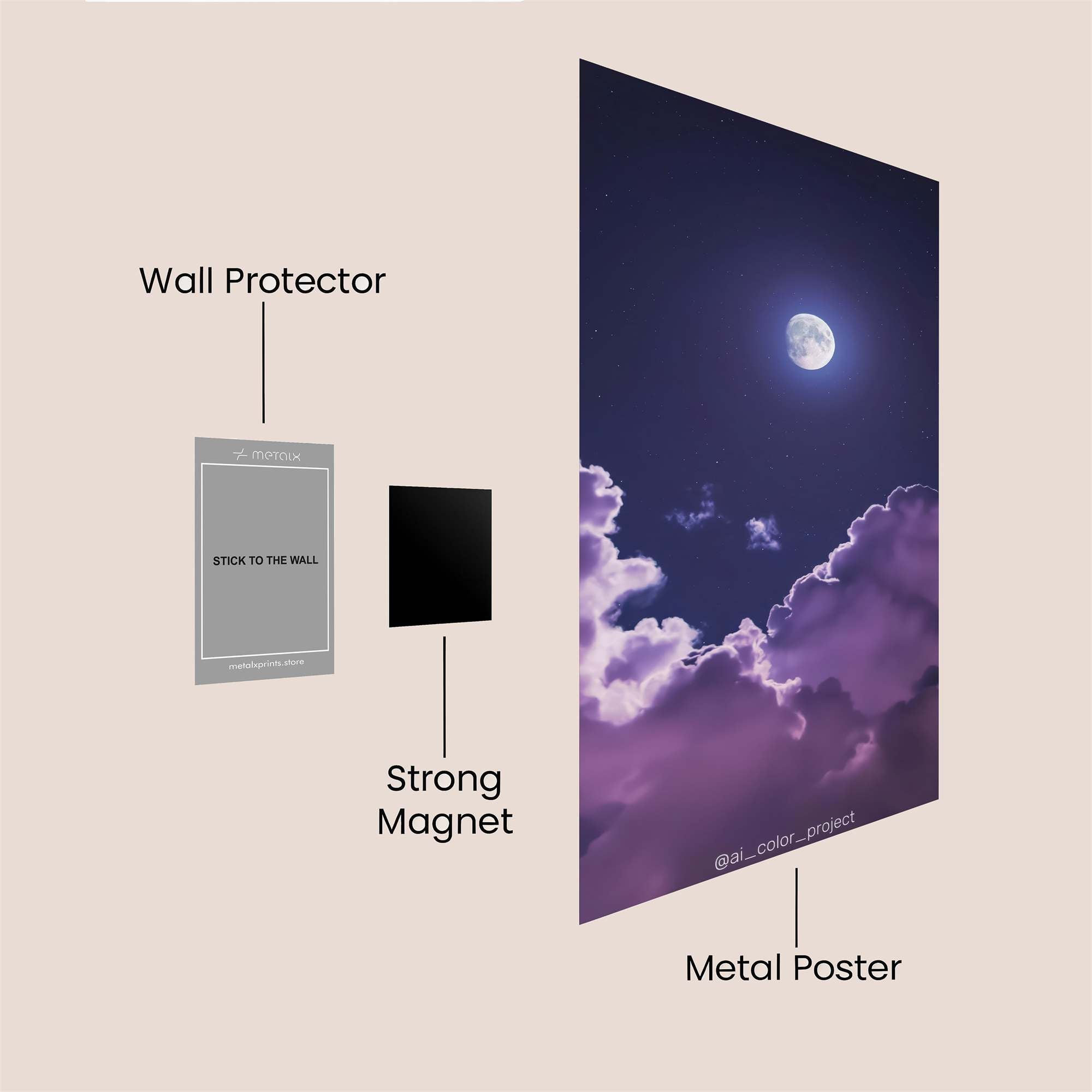 Portal Enigma Safe Wall Magnetic / M