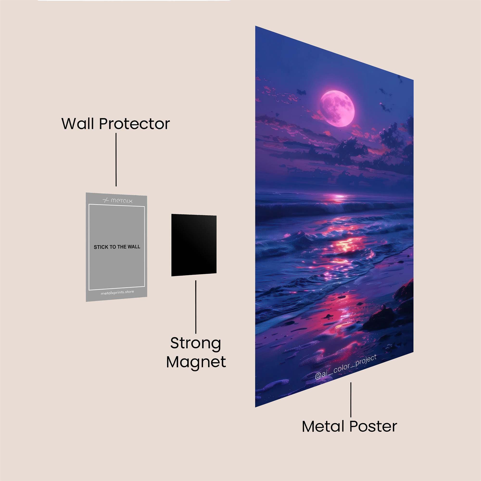 Portal Enigma Safe Wall Magnetic / M